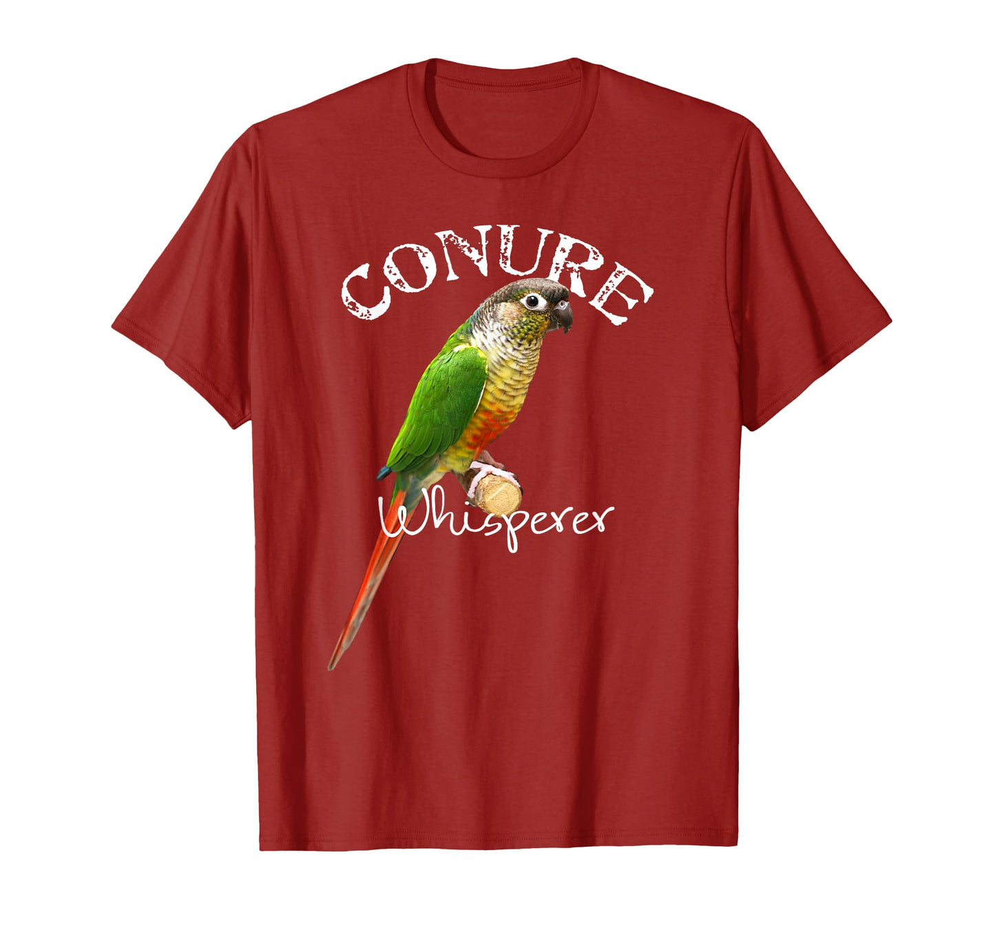 Funny Conure Whisperer Green Cheek Conure Bird Gift T-Shirt