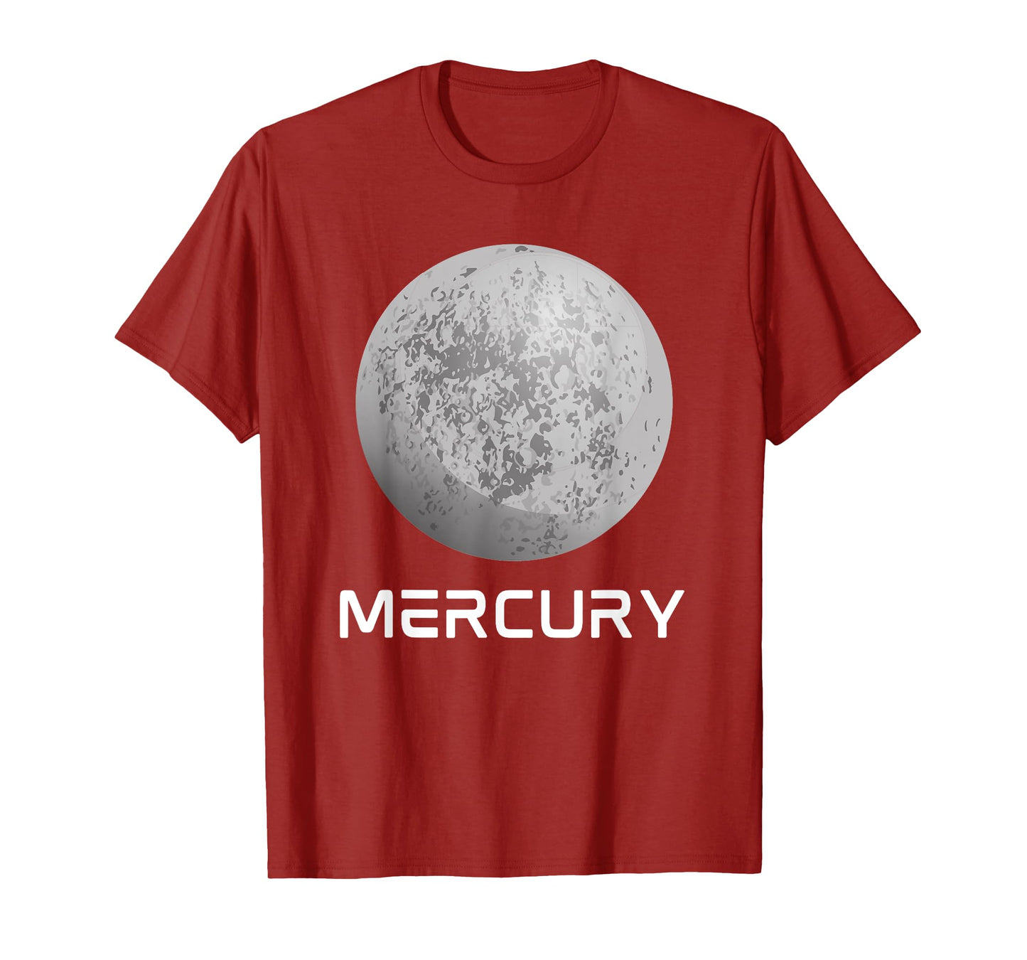 Solar System Planet Mercury Outer Space T-Shirt