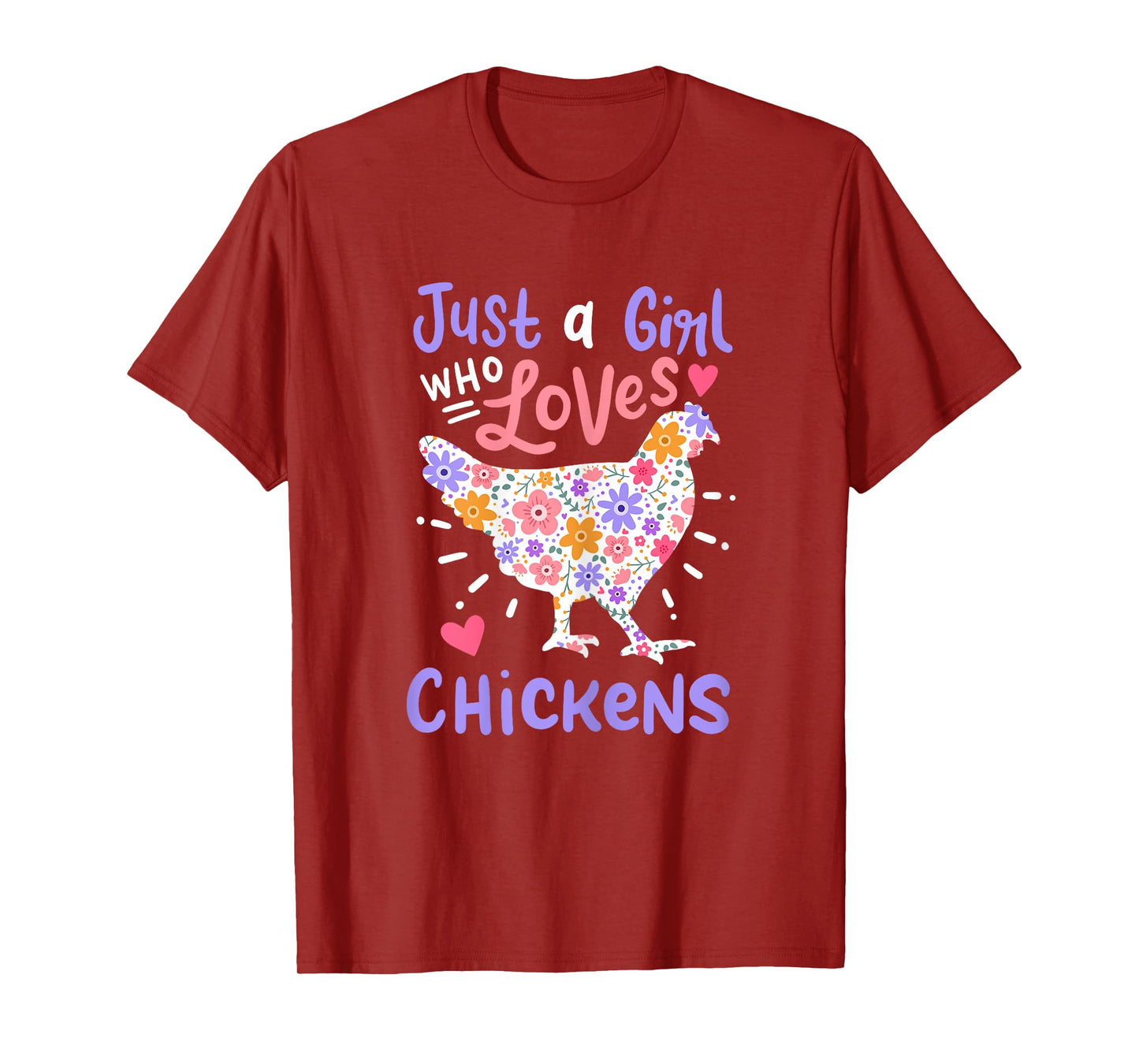 Chicken Hen Love Cute Funny Gift T-Shirt