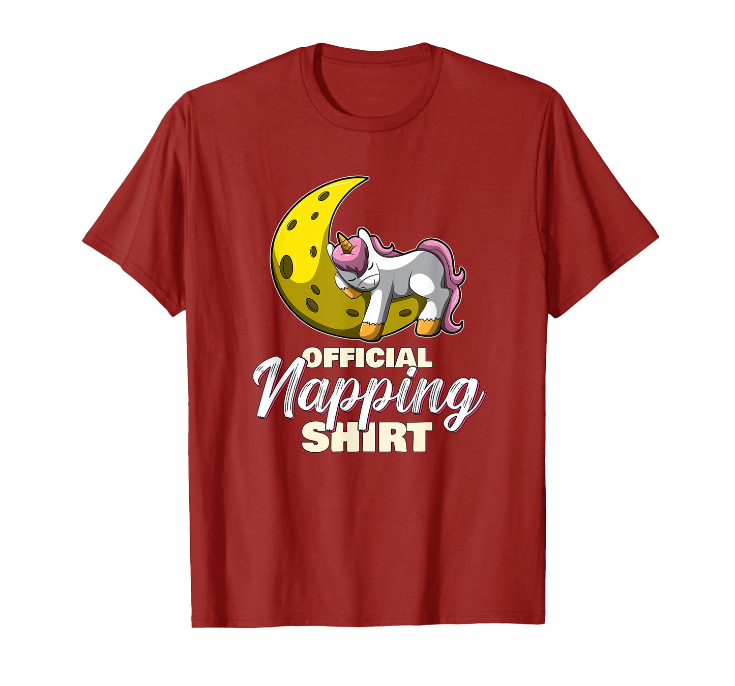 Sleeping Unicorn Nap Time Official Napping T-Shirt