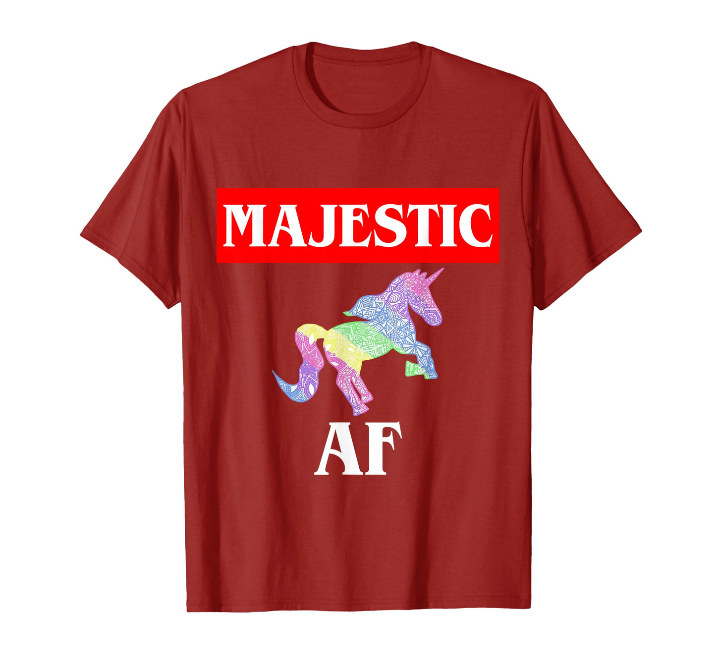 Majestic AF Unicorn T-Shirt