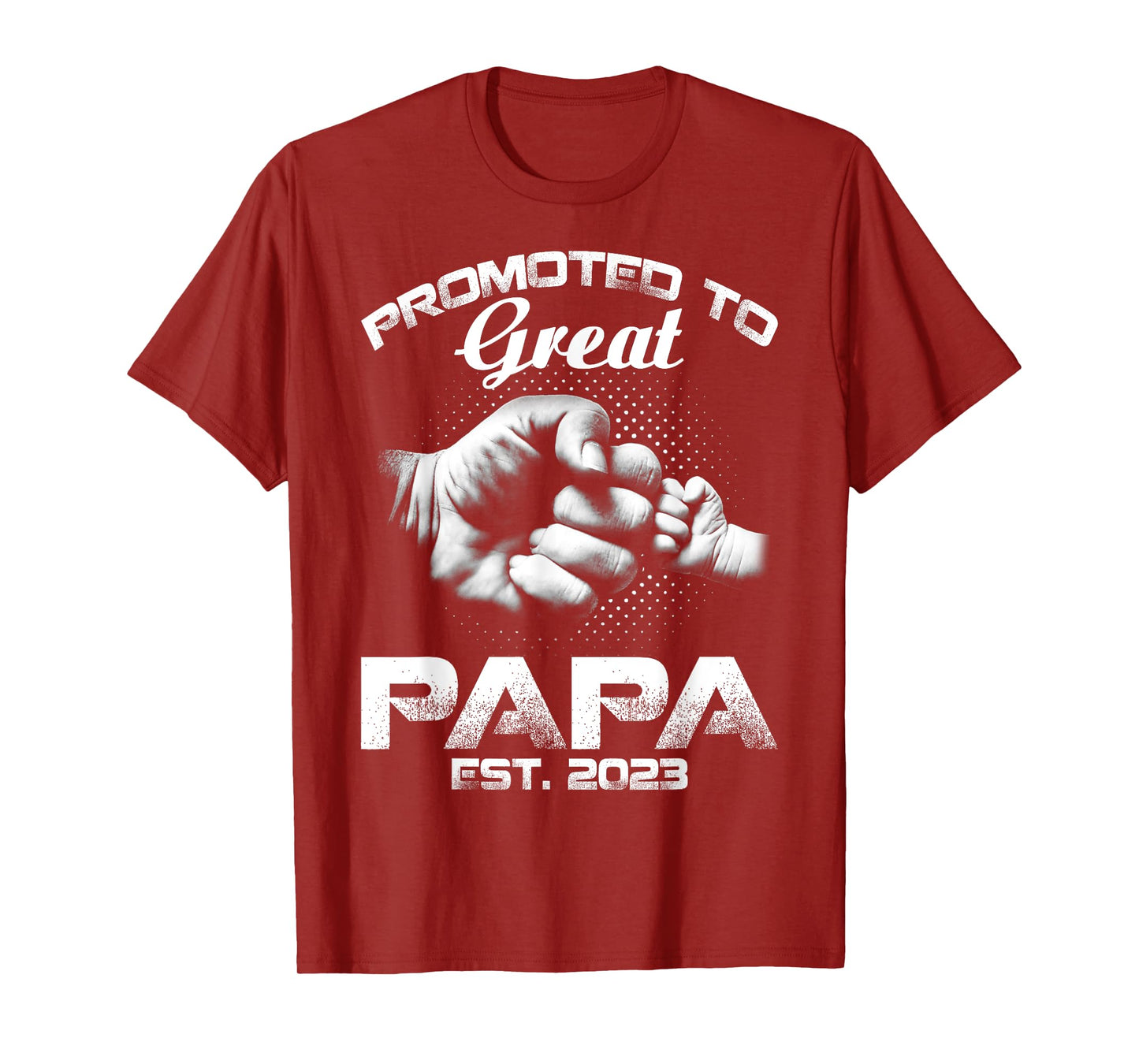 Promoted To Great Papa Est 2023 T-Shirt