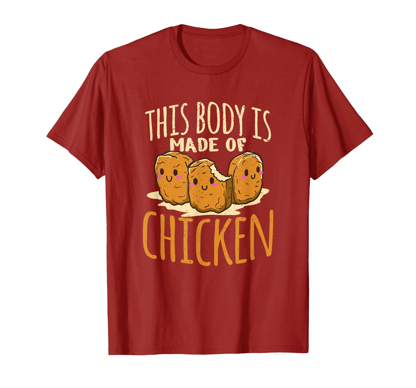 Chicken nuggets chicken chicken fast food funny saying T-Shirt