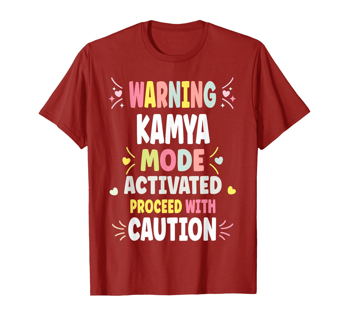 KAMYA Personalized Women's Gift Custom KAMYA T-Shirt