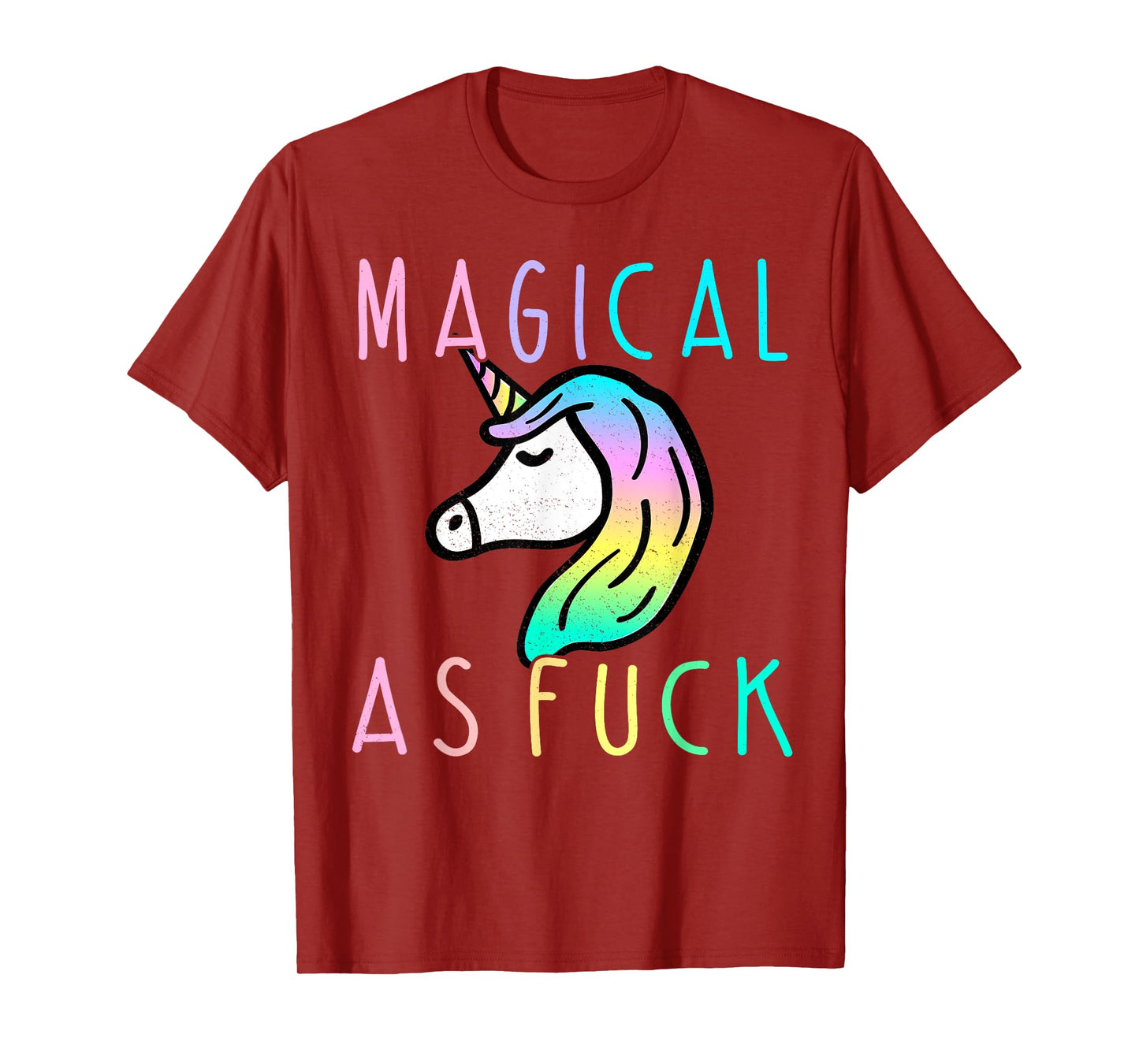 Magical As F Shirt, Magical As Fuck Unicorn T-Shirt