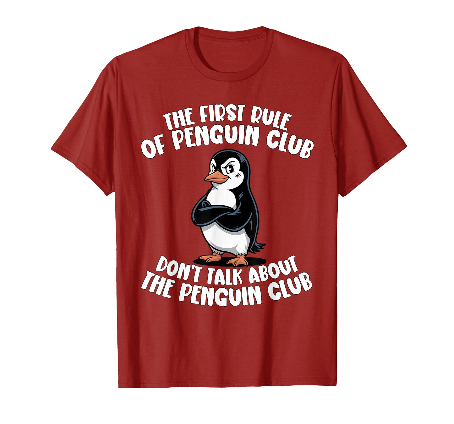 Funny Penguin Stuff Men Women Kids Penguin Club T-Shirt