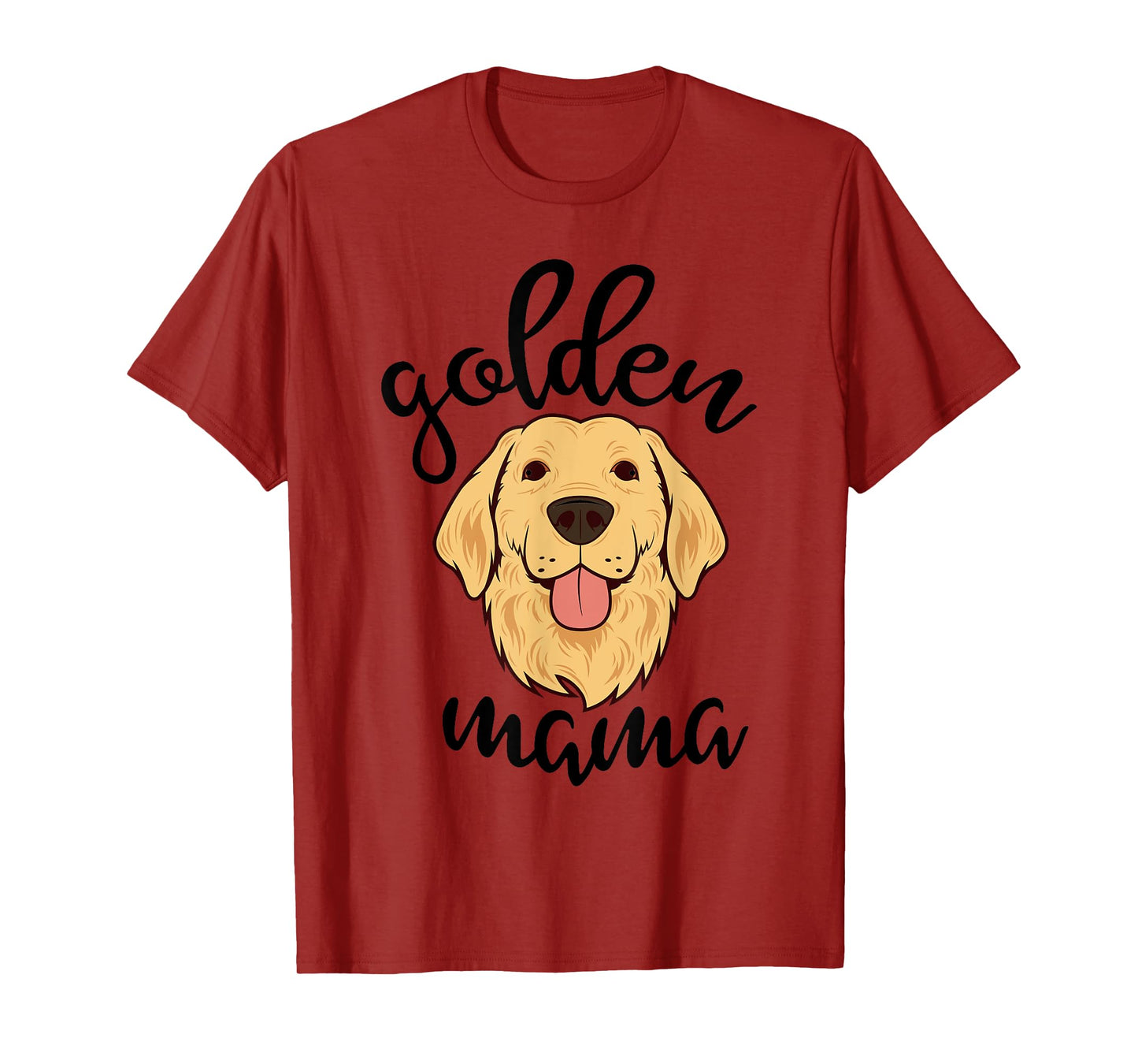 Golden Retriever Mama Funny Dog Lovers Gift For Mom Women T-Shirt