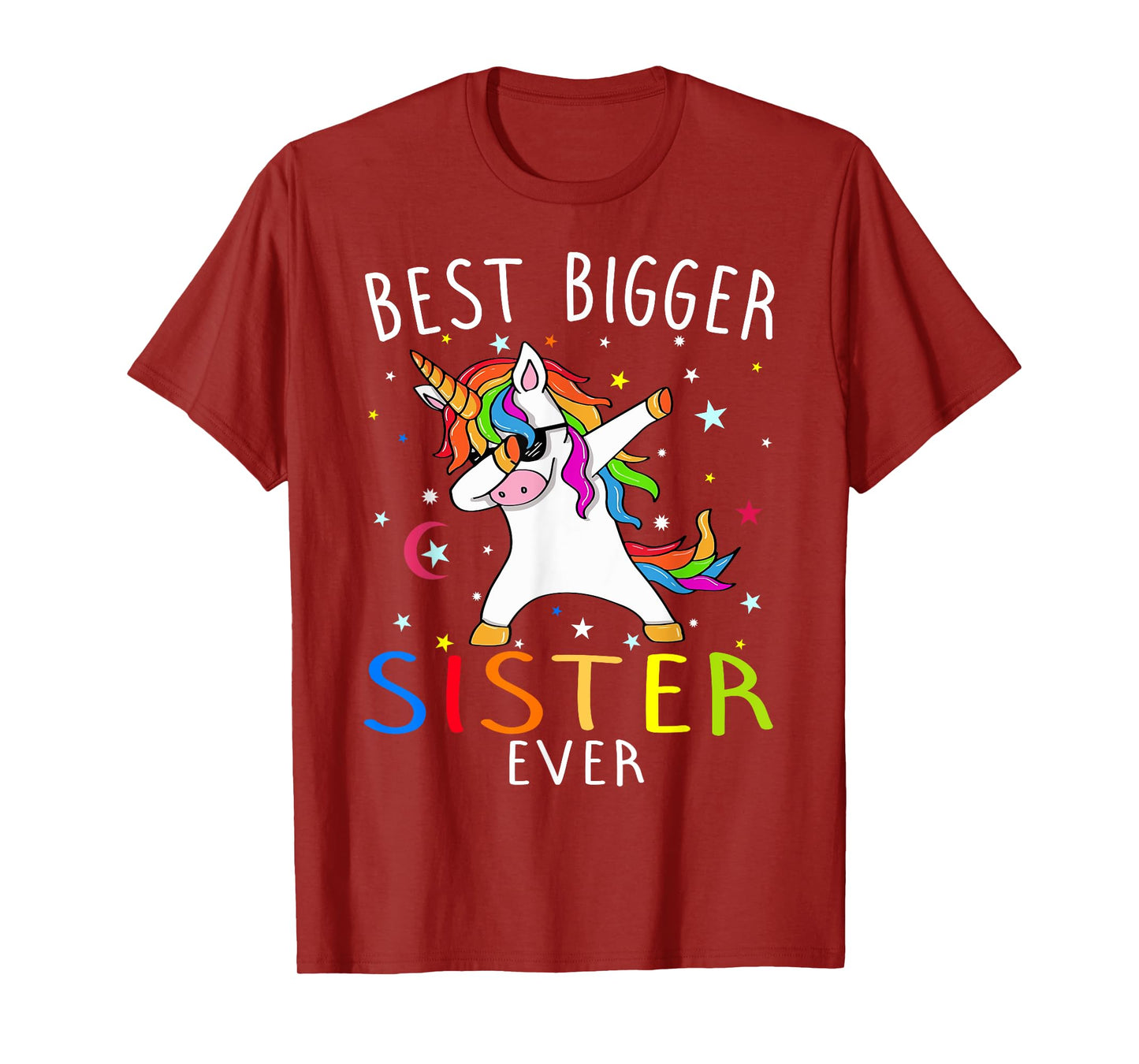 Best Bigger Sister Ever Unicorn T-Shirt