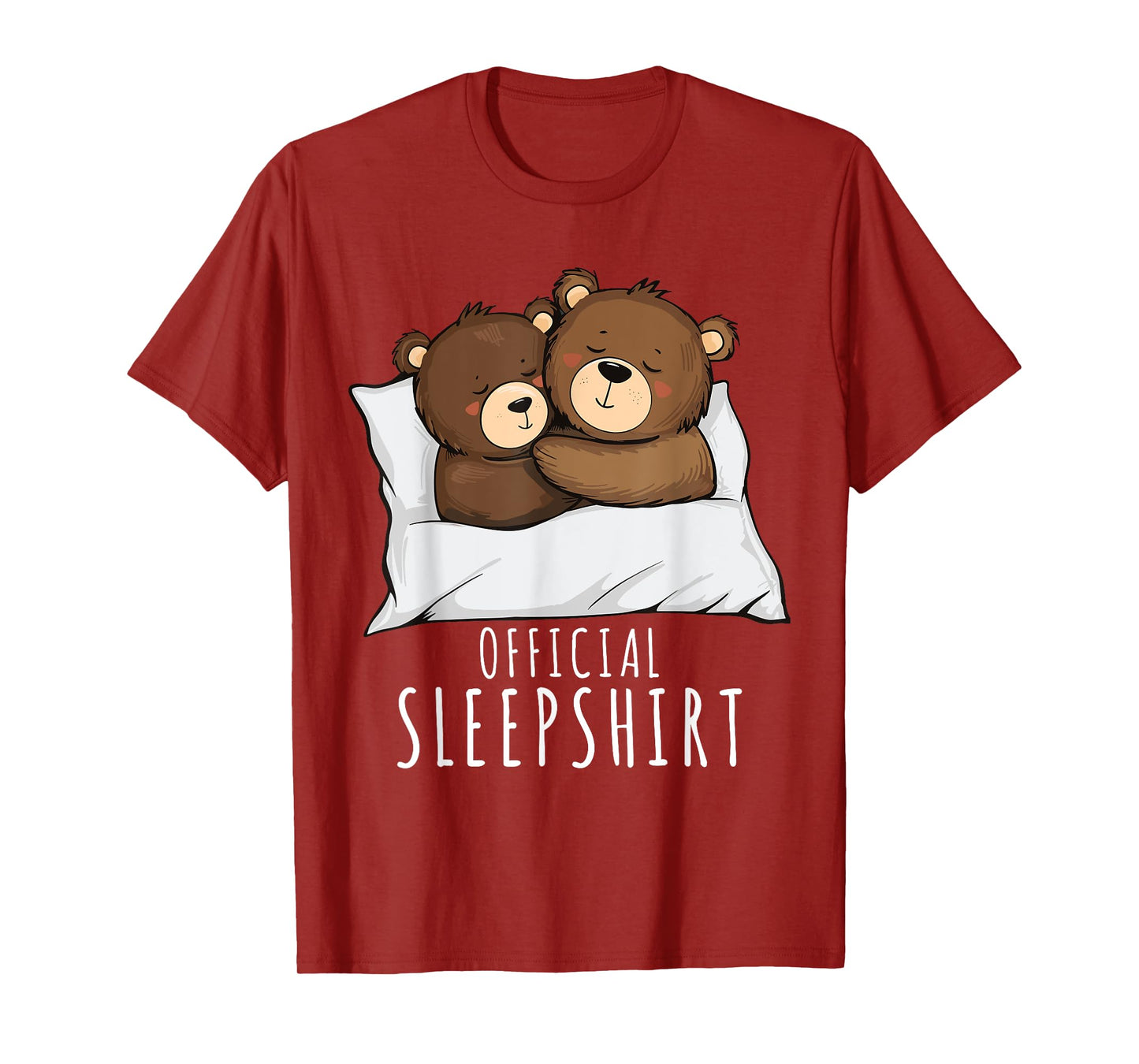 Couples Bear Pajama Official Sleepshirt Bears T-Shirt