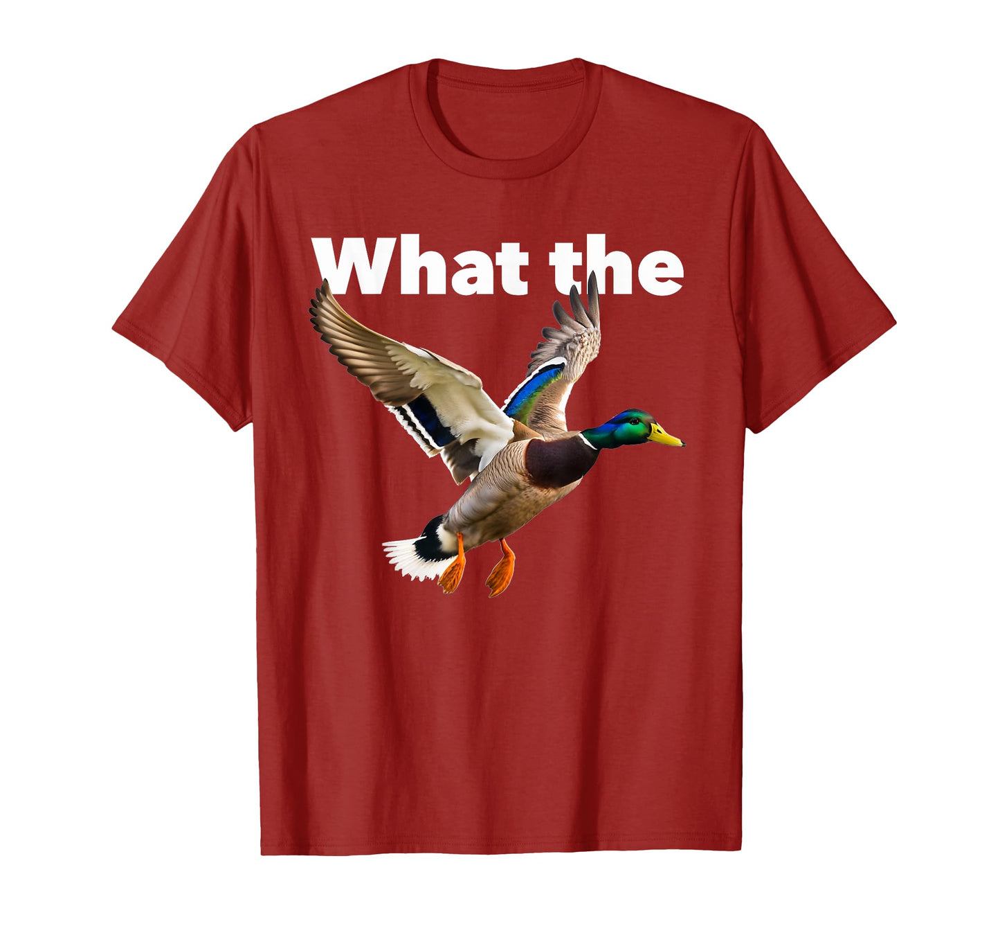 What the duck flying mallard T-Shirt