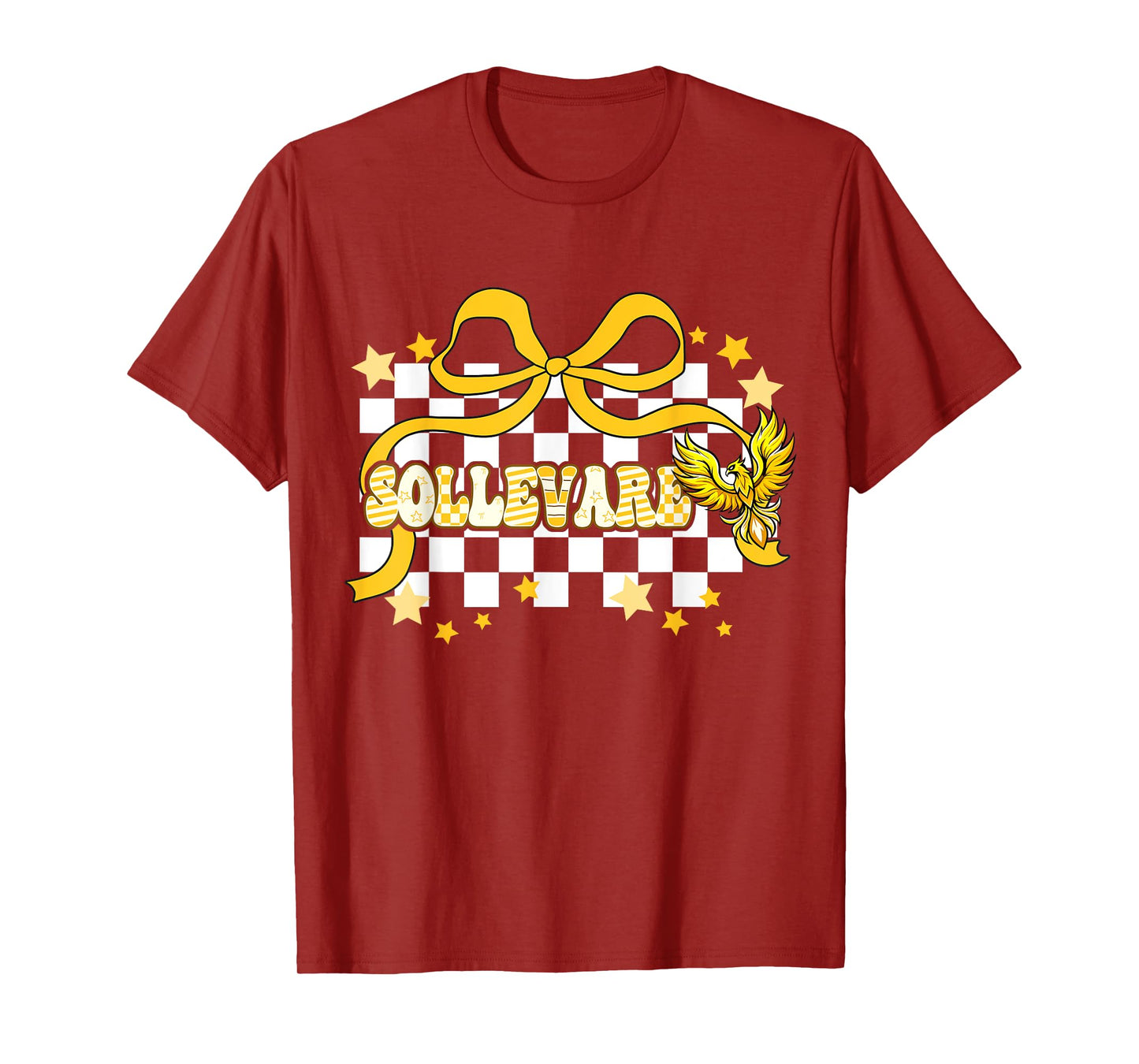 Sollevare Coquette Throwback Mascot School Spirit T-Shirt