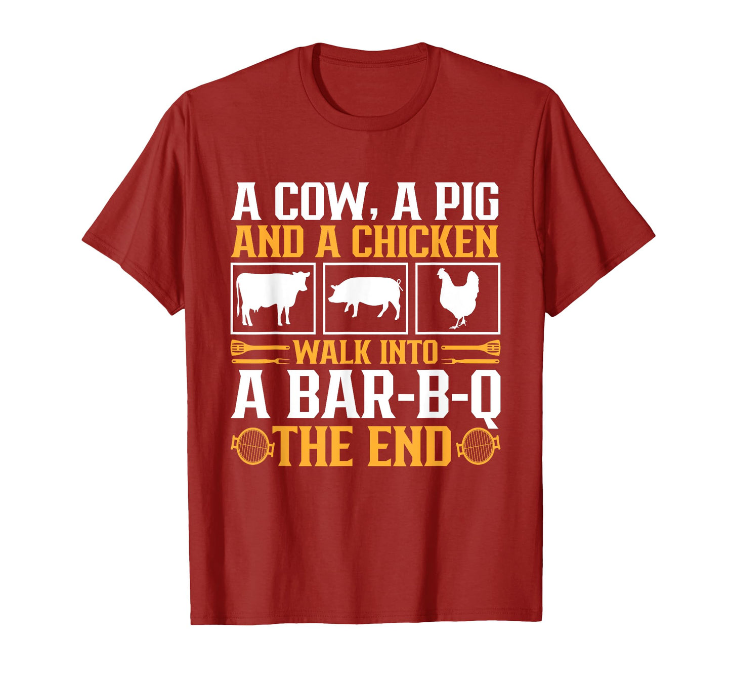 Funny Barbecue BBQ Joke Grill Lover Pitmaster Grilling T-Shirt