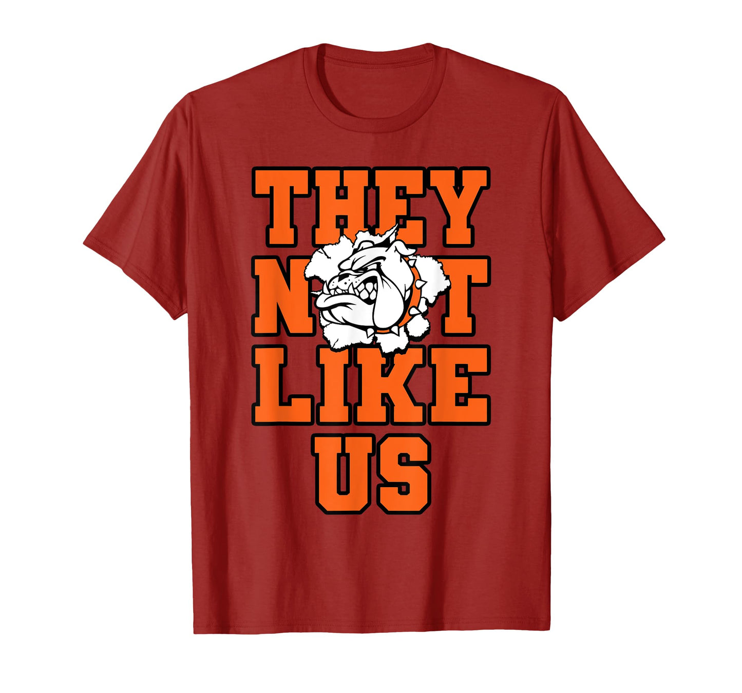 Not Like Bulldog Back to School Spirit O T-Shirt