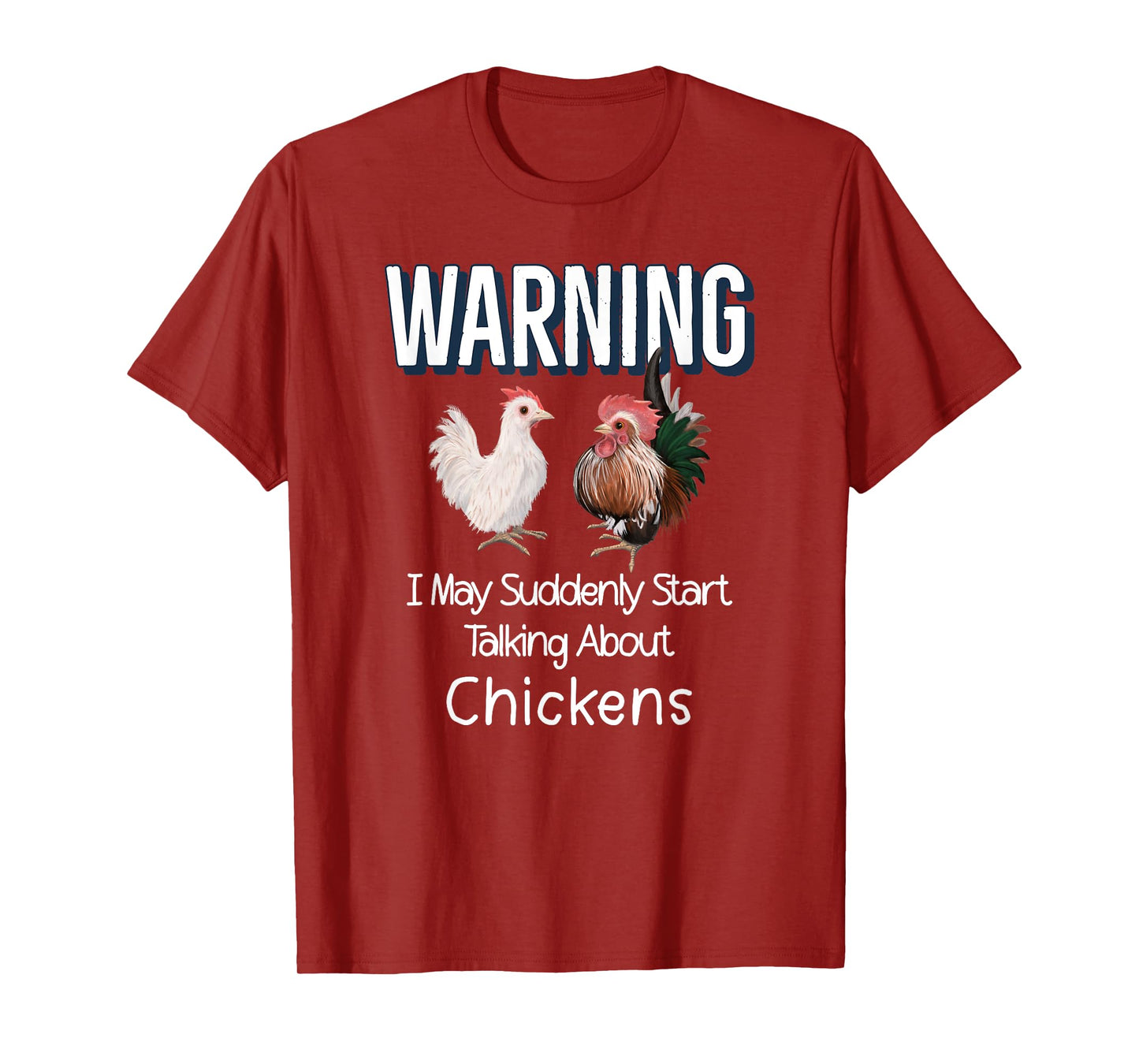 Serama Chicken Lovers Hen & Rooster Funny Chicken Farmer T-Shirt
