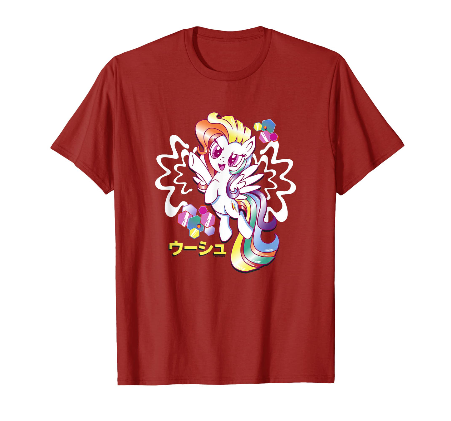 My Little Pony: Friendship Is Magic Rainbow Dash Kanji Logo T-Shirt