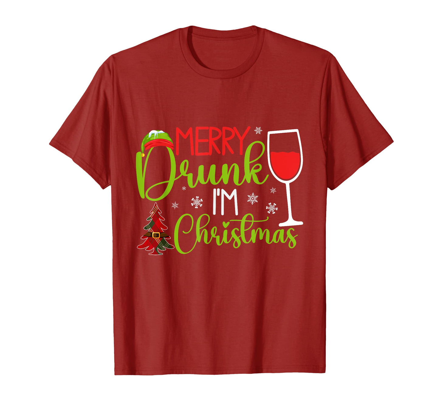 Merry Drunk I'm Christmas T-Shirt
