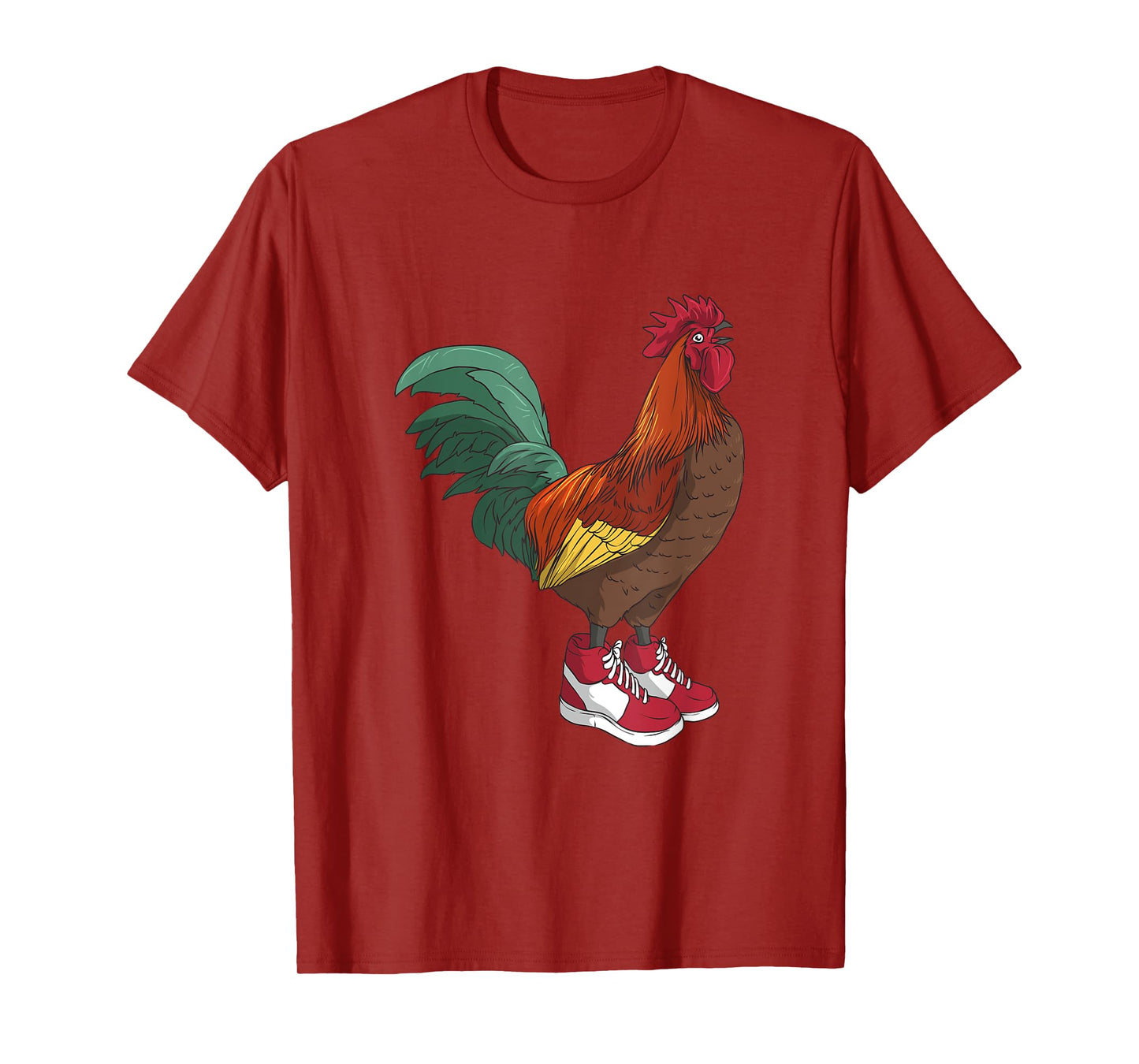 Chicken Wearing Sneakers Dank Meme T-Shirt