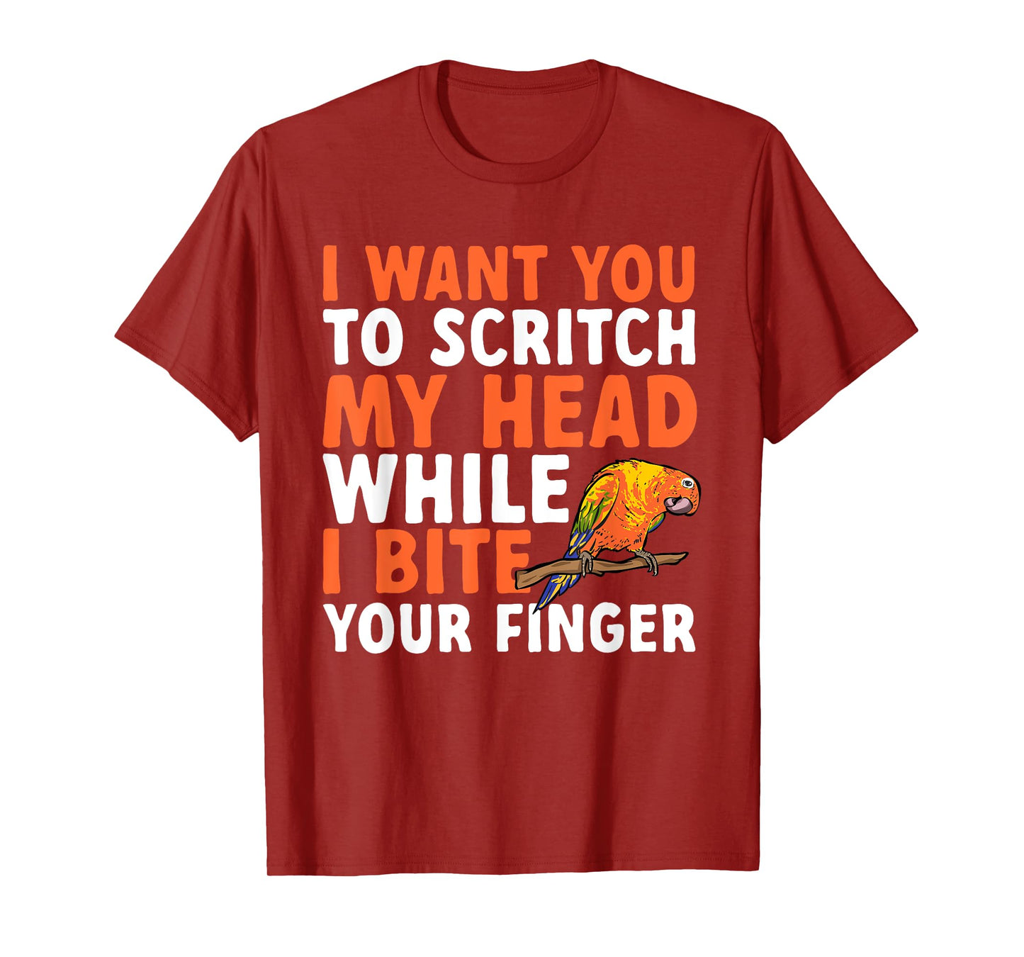 Sun Conure Parrot Bird Conure T-Shirt