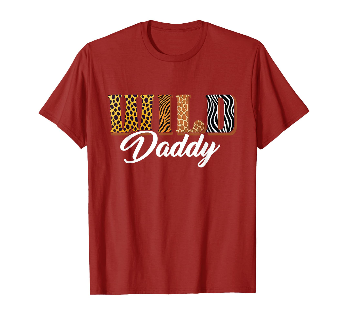 Wild Daddy Zoo Safari Jungle Animal Birthday Matching Family T-Shirt