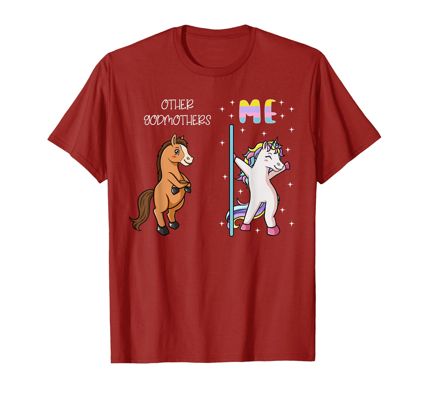 Other Godmother Me A Unicorn Dancing Godparents Day T-Shirt