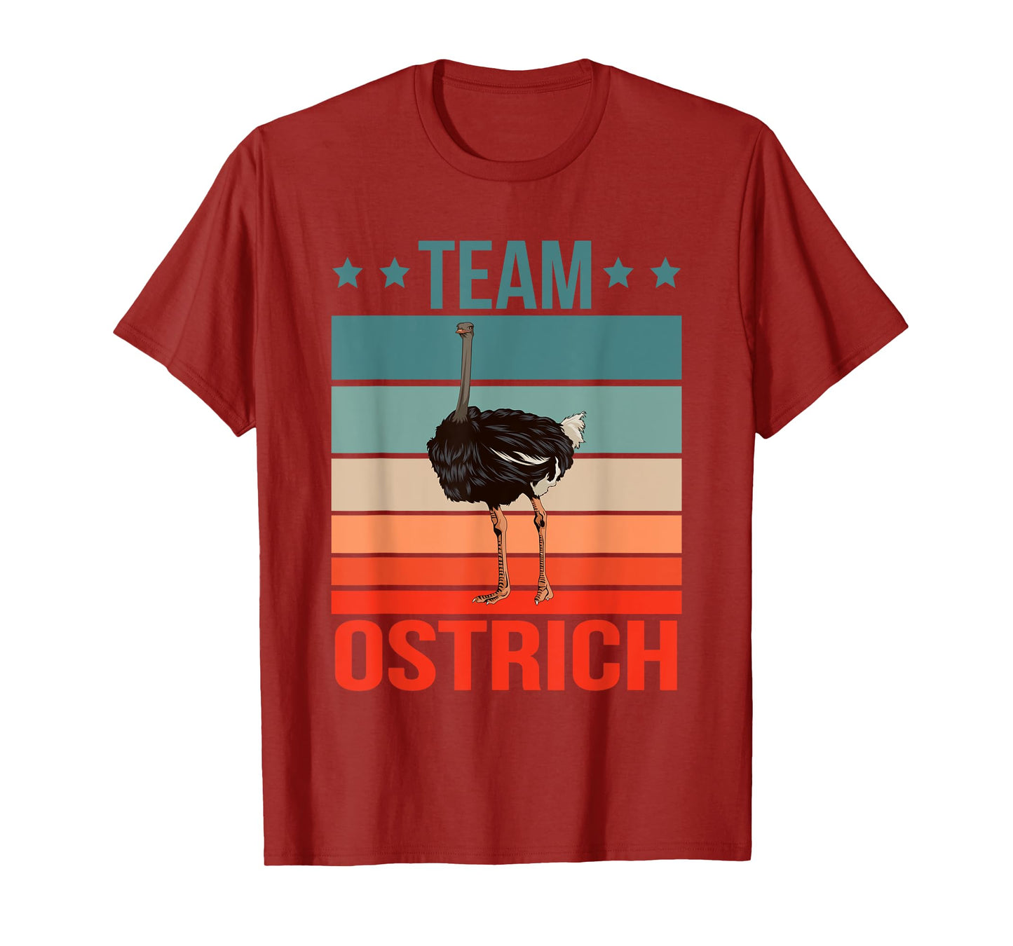 Team Ostrich Quote Farmer Bird Birdwatching Birding Ostrich T-Shirt