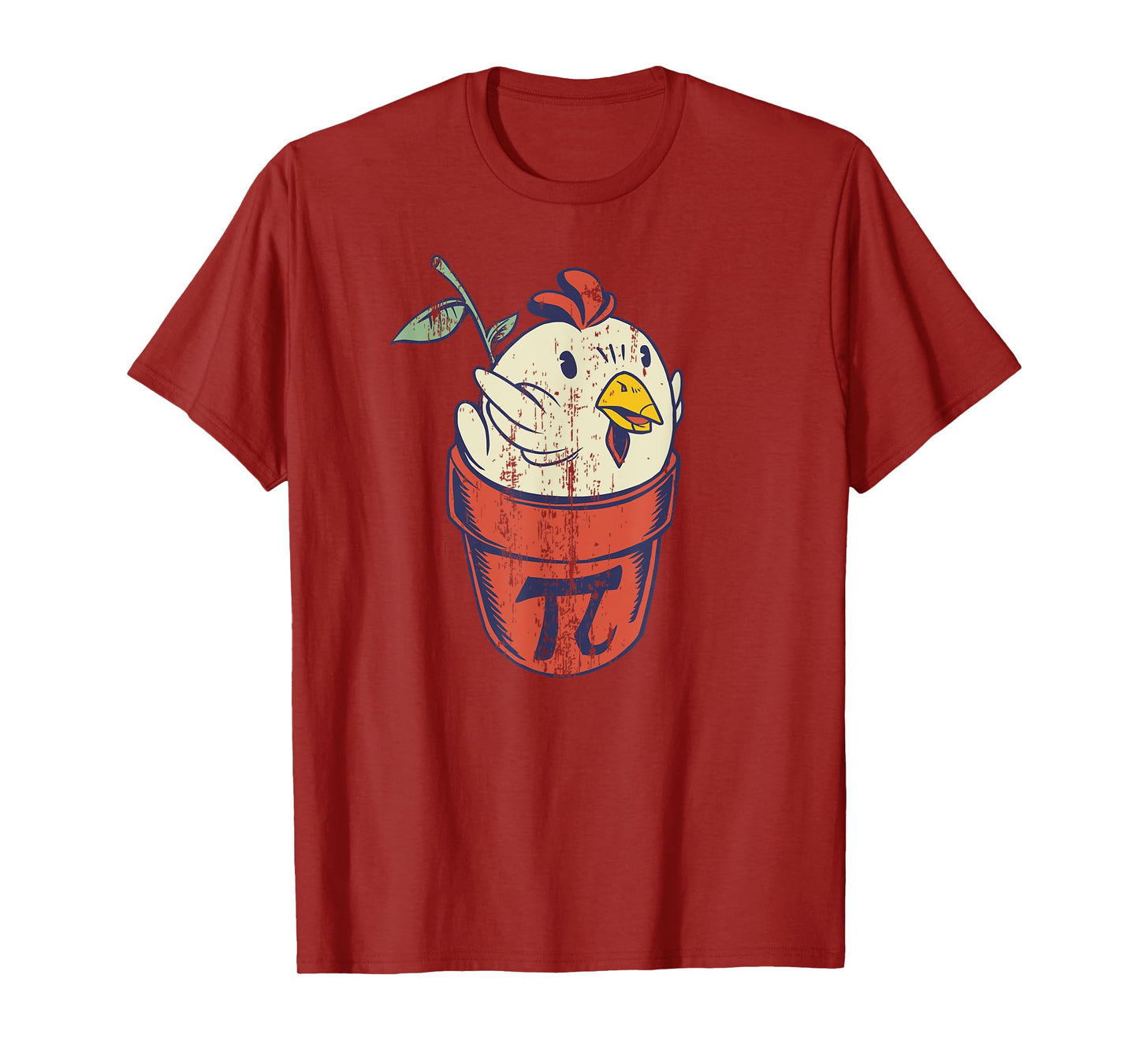 Chicken Pot PI Day Men Women Kids Math funny teacher T-Shirt