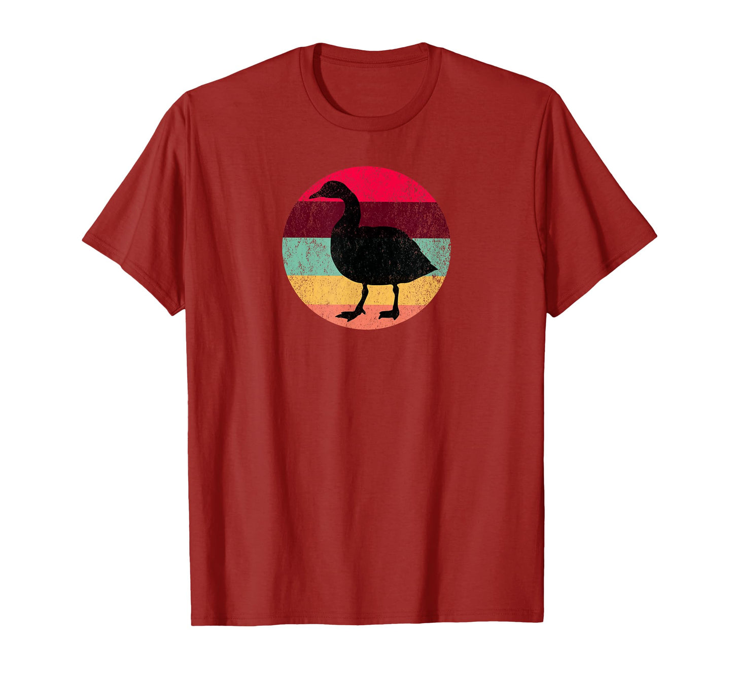 Goose Distressed Vintage Sunset T-Shirt