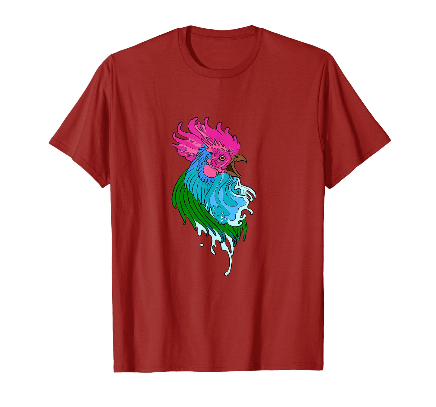 Chicken / Rooster / Cockerel / Capon / Yardbird / Angry T-Shirt