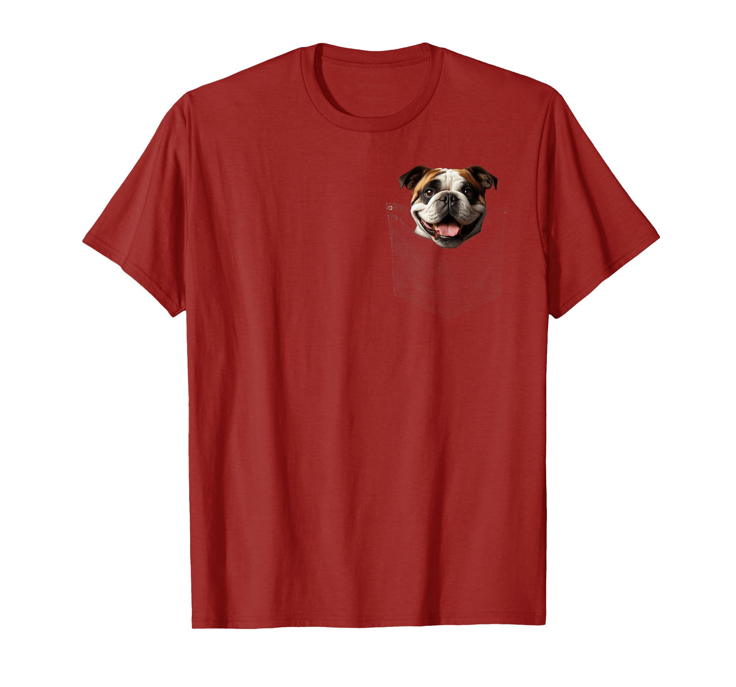 Pocket Bulldog Cute Dog Lover Owner Gift T-Shirt