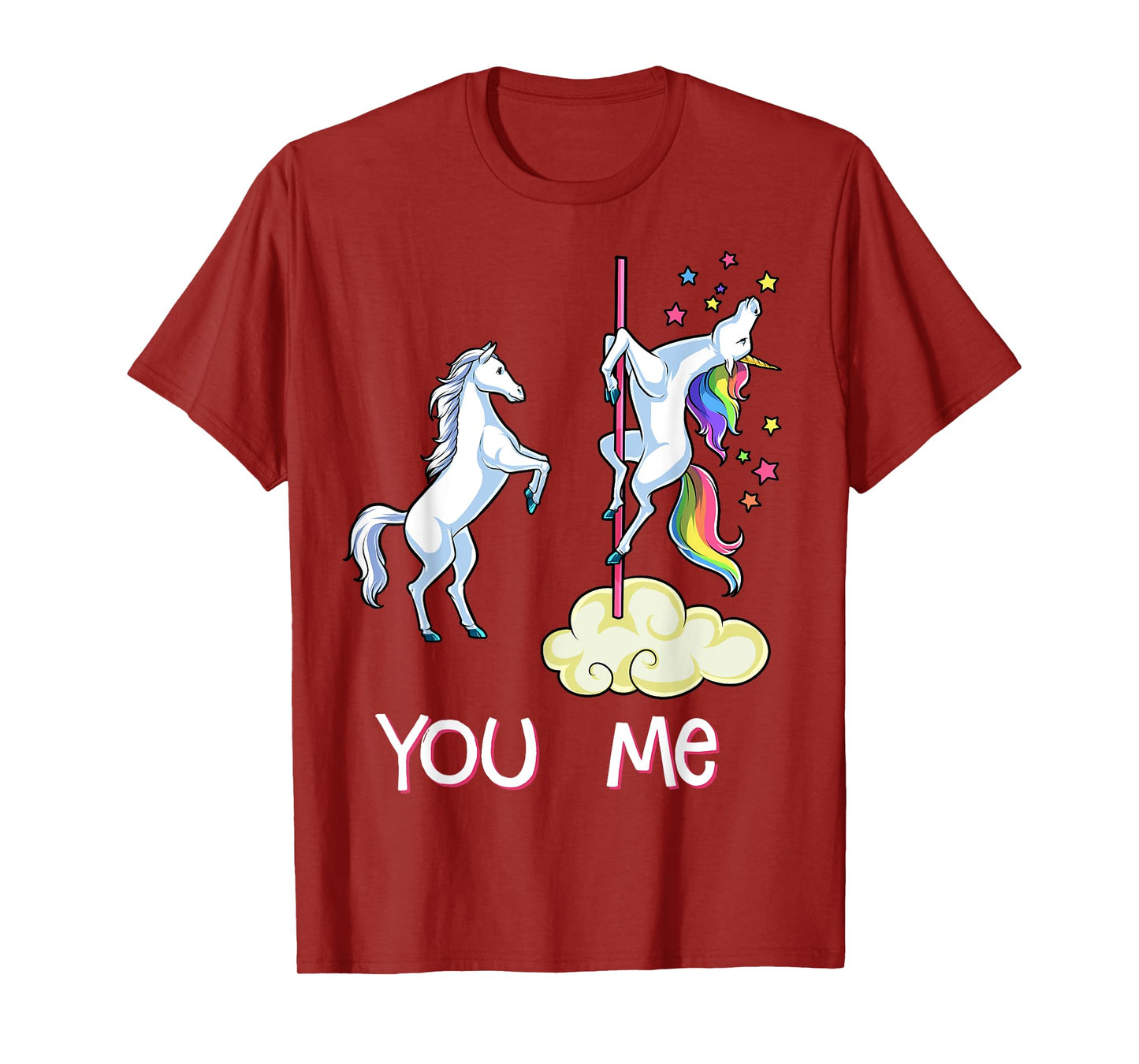 Unicorn You vs Me Shirt Funny Unicorns Rainbow T-shirt Gifts T-Shirt