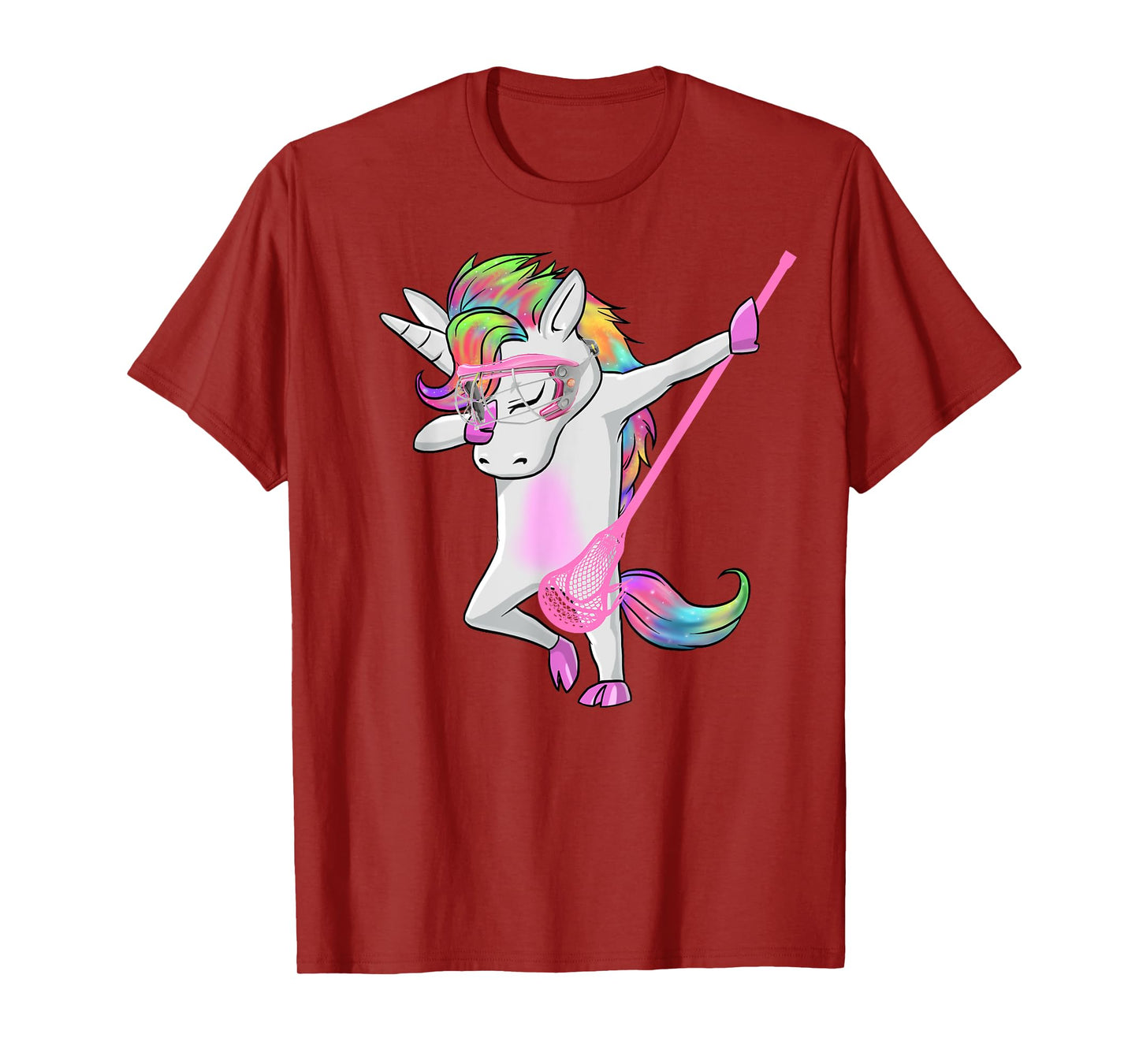 reLAX unicorn dab youth lacrosse Tees Lacrosse funny tshirt T-Shirt