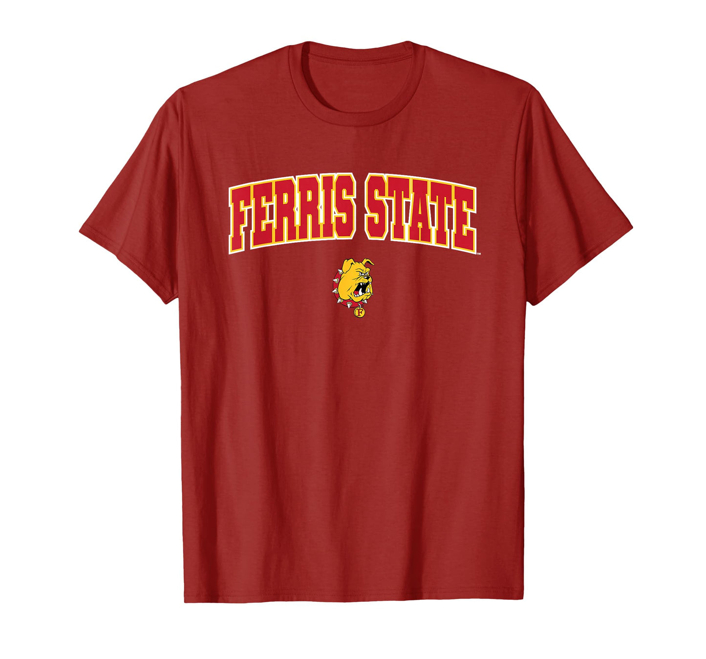 Ferris State University Bulldogs Arch Logo T-Shirt