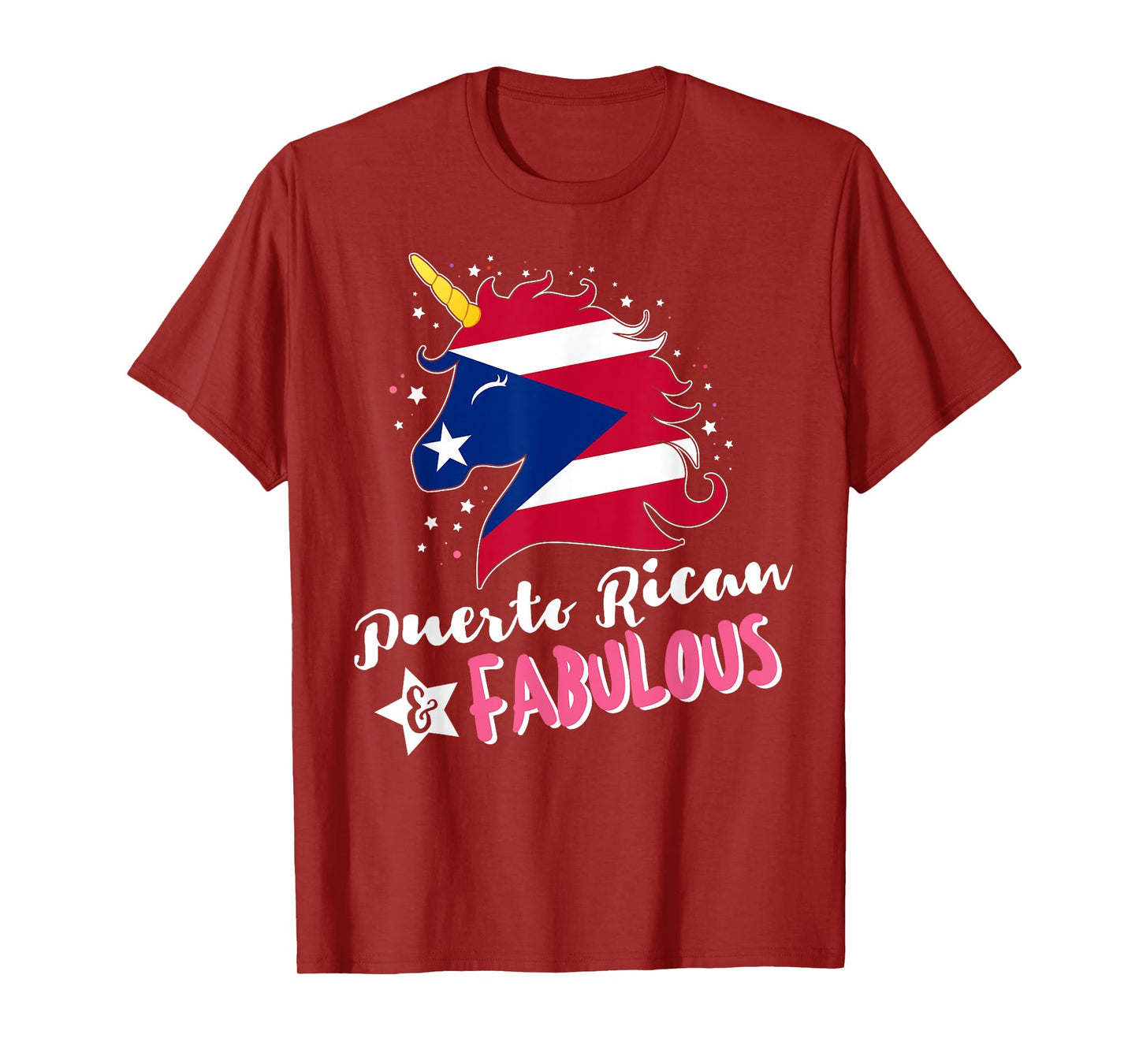 Puerto Rican Unicorn Puerto Rico Flag T-Shirt