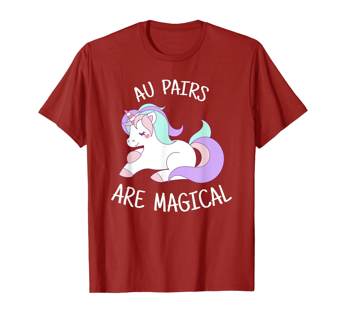 Unicorn Au Pair Gift, Au Pair T-Shirt