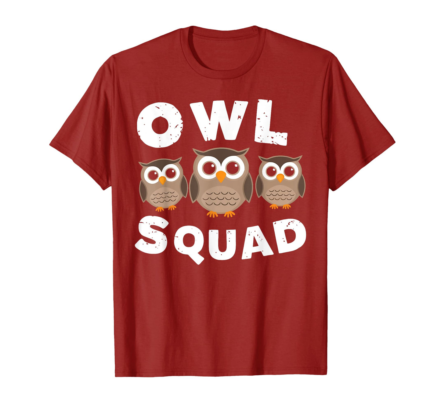 Join the Owl Squad Funny Owl Lover Present Design T-Shirt