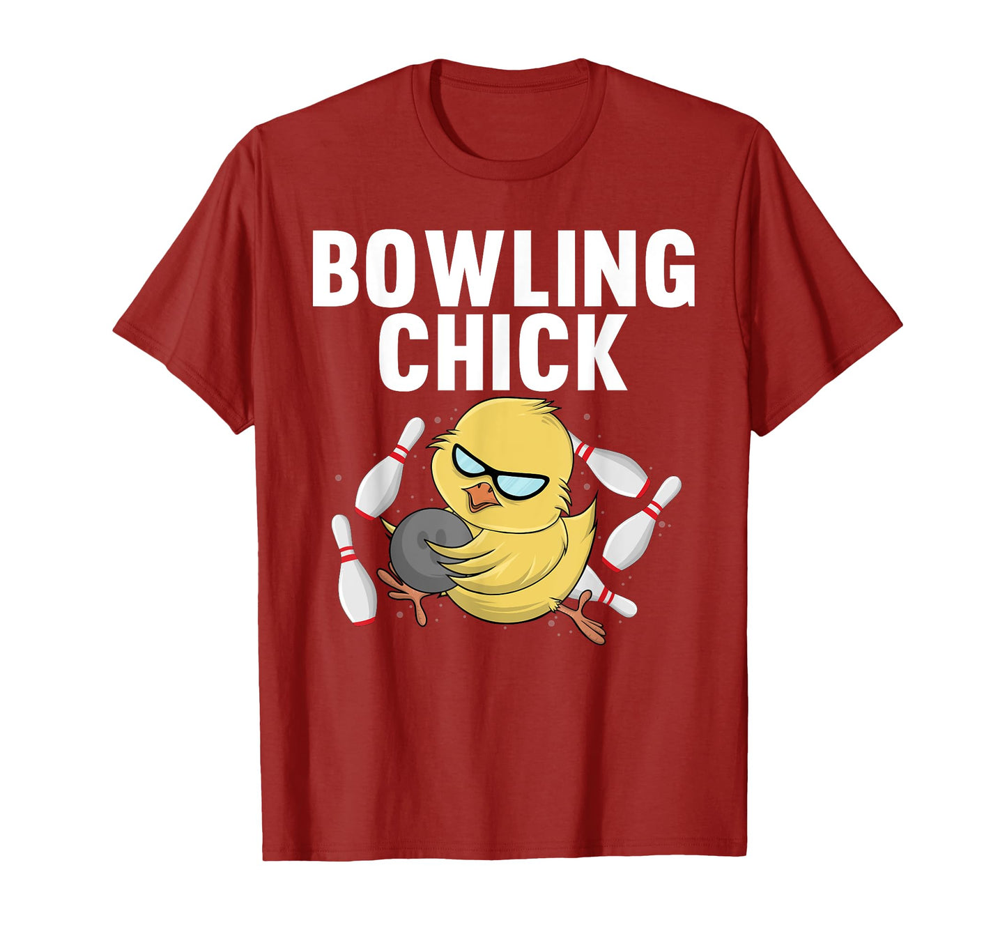 Cool Bowler For Women Girls Ladies Bowling Chick Spare Me T-Shirt