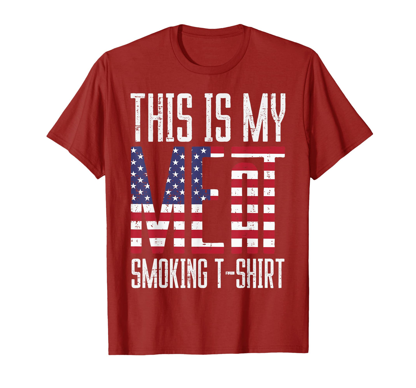 My Meat Grill Shirt US Flag Bbq Barbecue Patriot Men Women T-Shirt