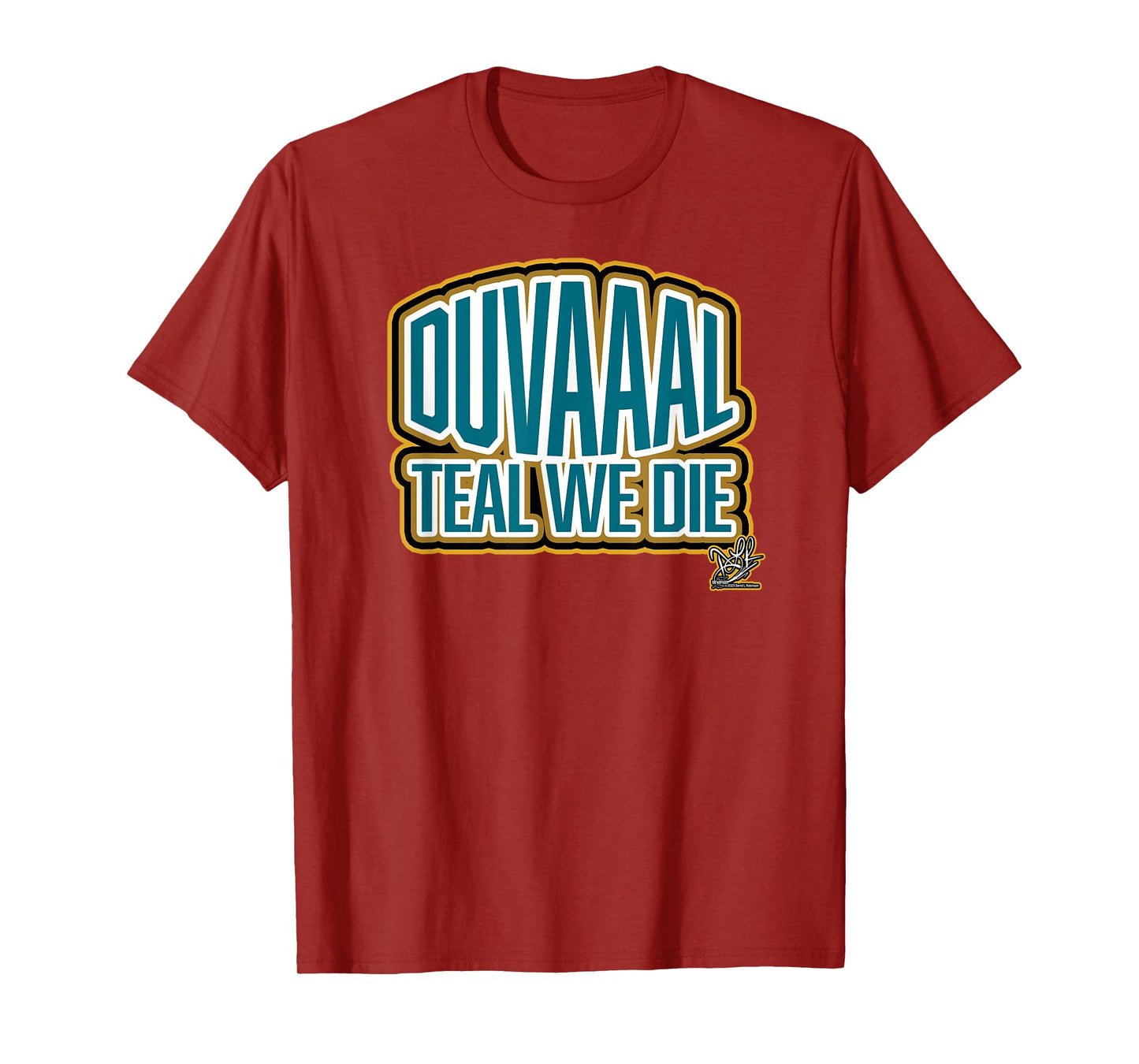 DLR The Brand - DUVAAAL Teal We T-Shirt