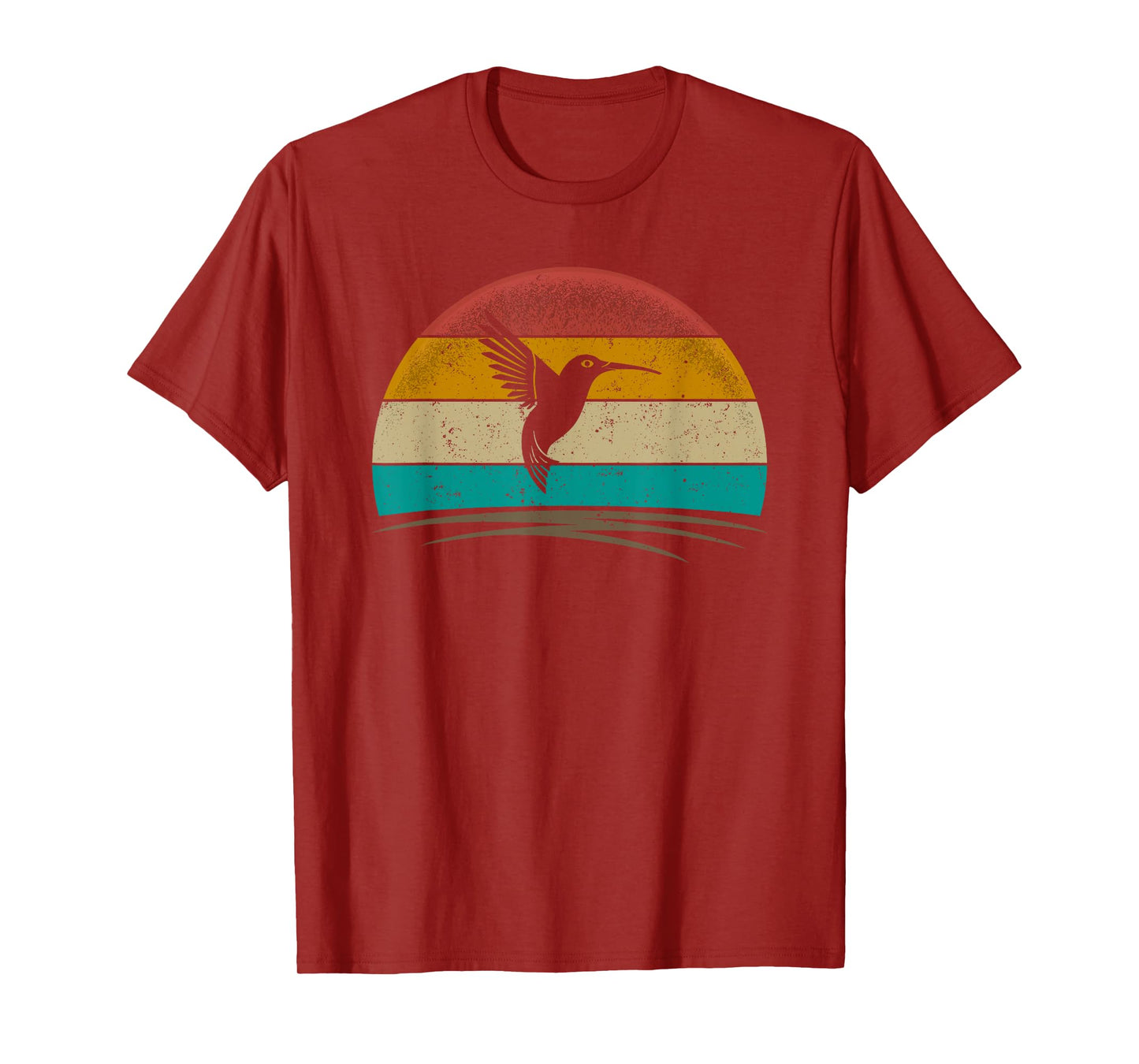Retro Hummingbird Shirt Bird Watching Bird Hummingbird Lover T-Shirt