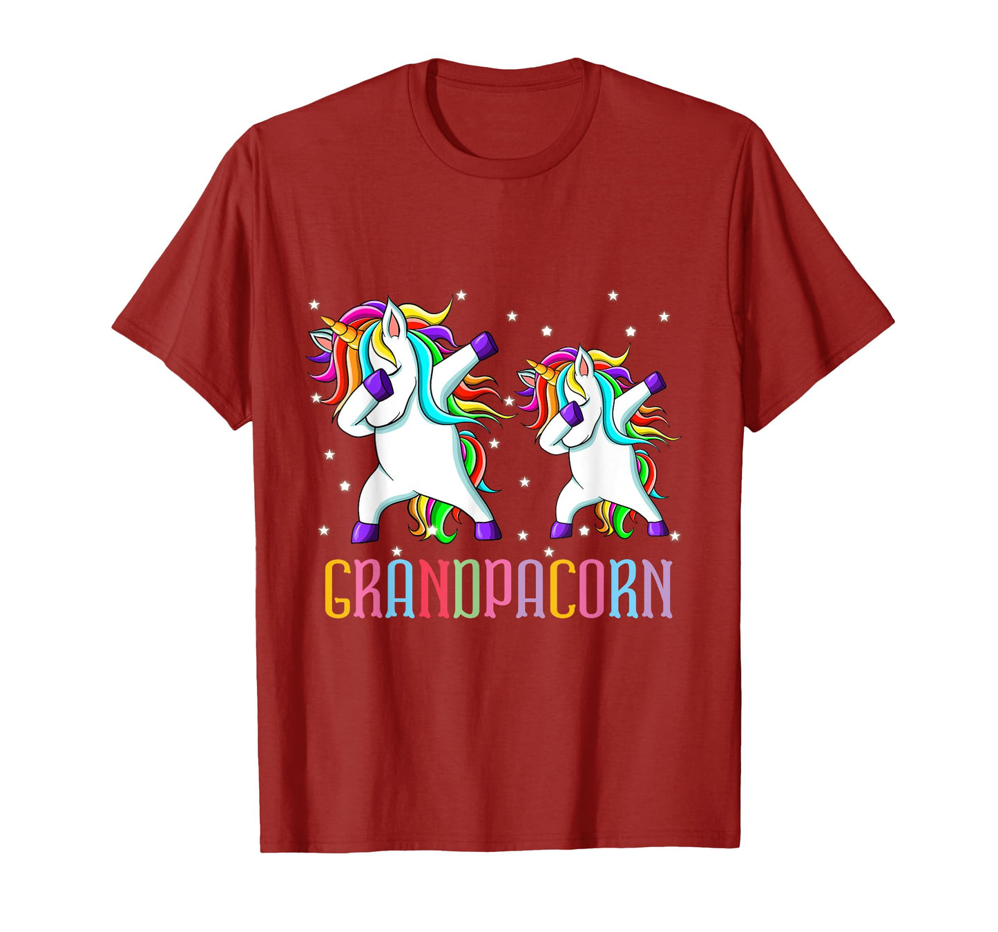 Funny Unicorn Grandpa Fathers Day 2022 Grandpacorn T-Shirt