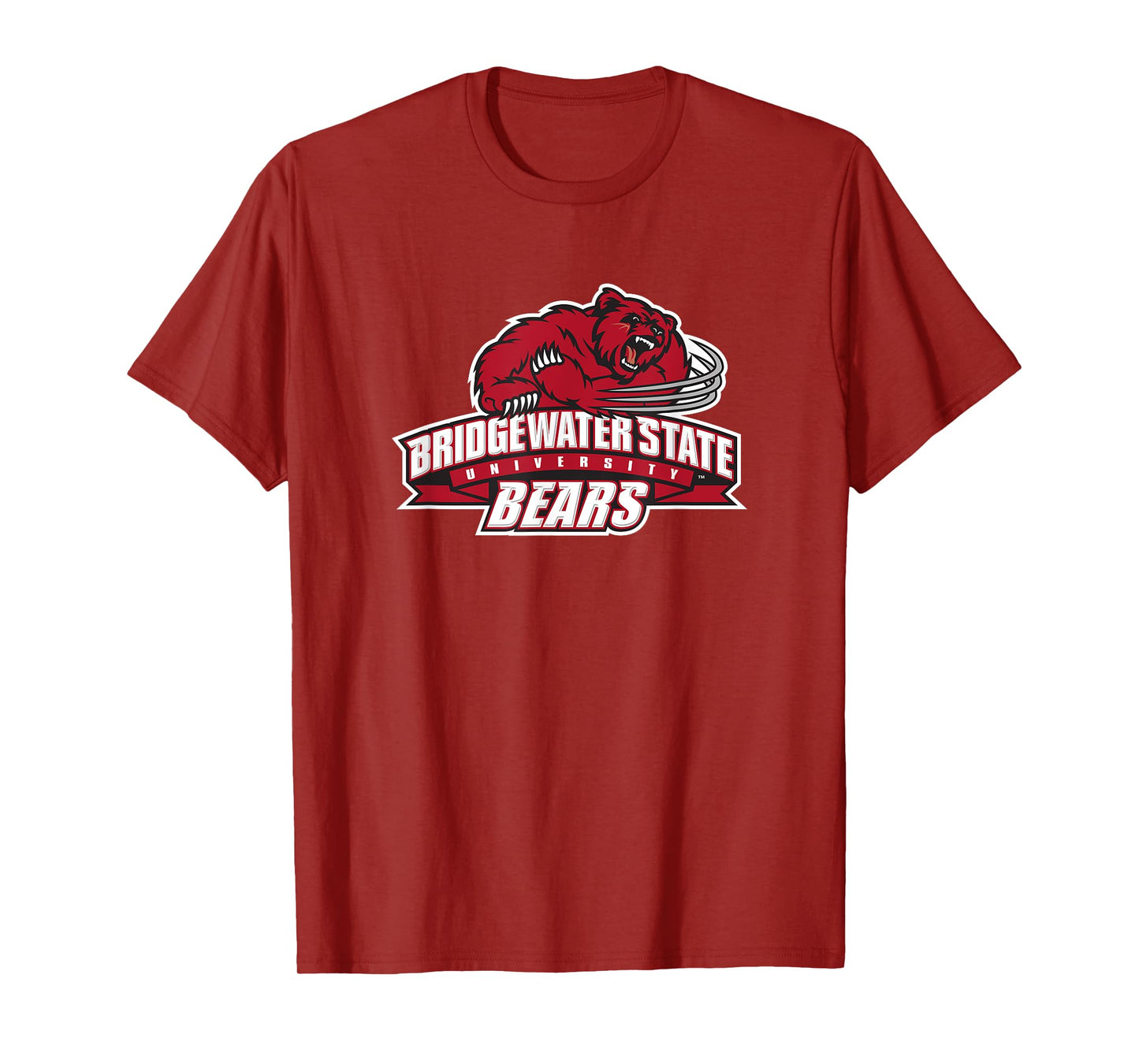 Bridgewater State University BSU Bears Primary Logo T-Shirt