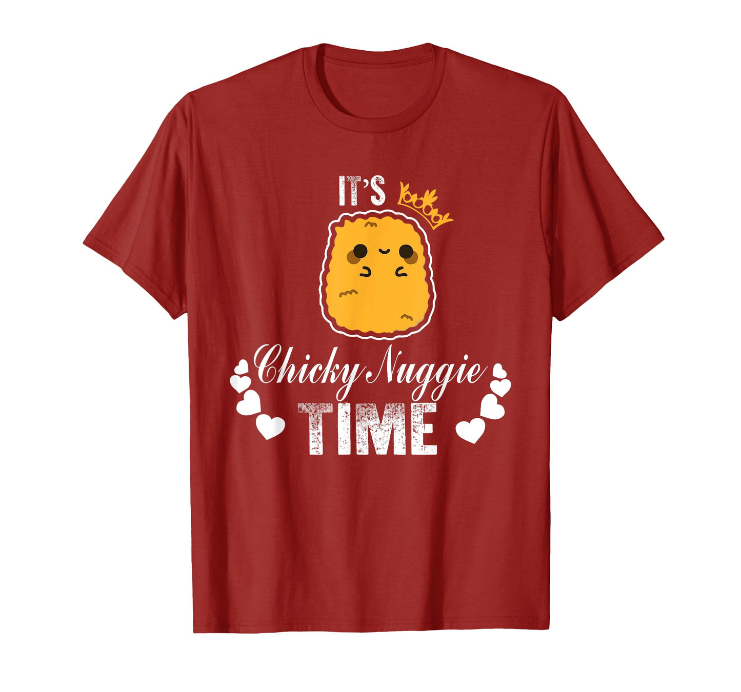 It's Chicky Nuggie Time Chicken Nuggets Joke Pun Meme Foodie T-Shirt