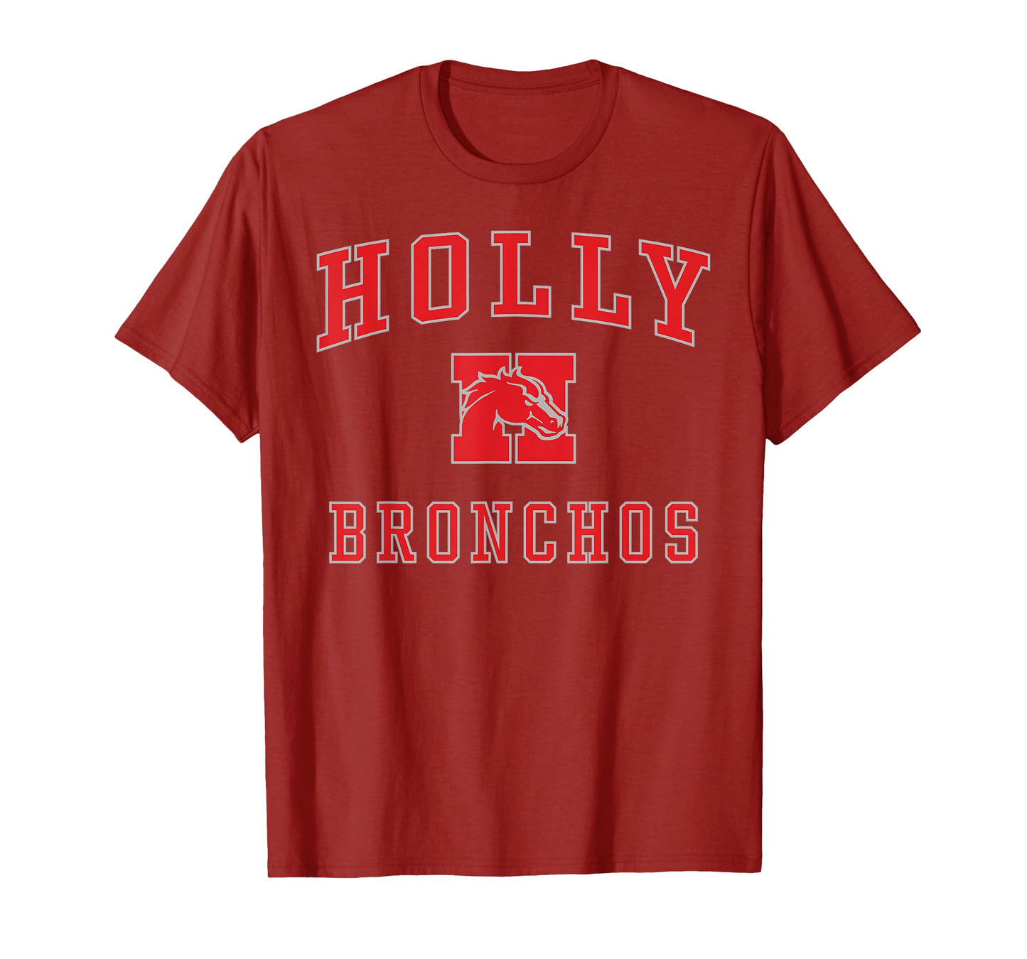 Holly High School Bronchos T-Shirt