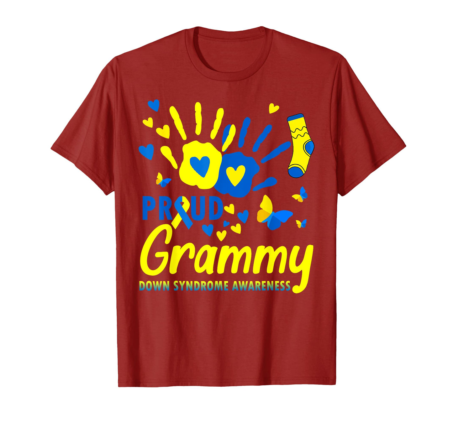 Proud Grammy World Down Syndrome Awareness Day Matching T-Shirt