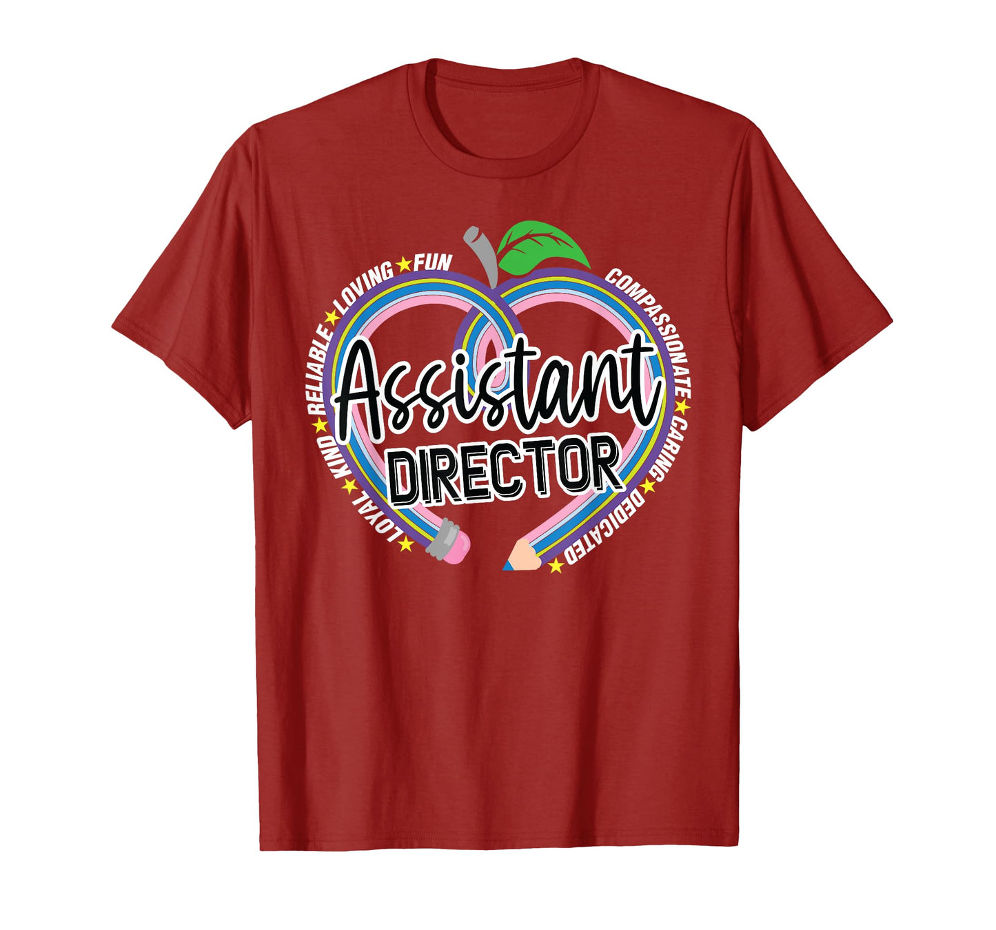 Wild About School Team of Educator Counselors Crew Assistant Director Childcare Back To Preschool Group Daycare T-Shirt