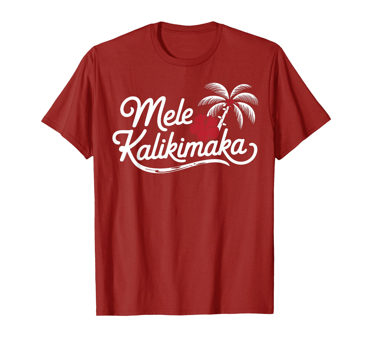 Mele Kalikimaka Tropical Christmas Hawaiian Xmas T-Shirt