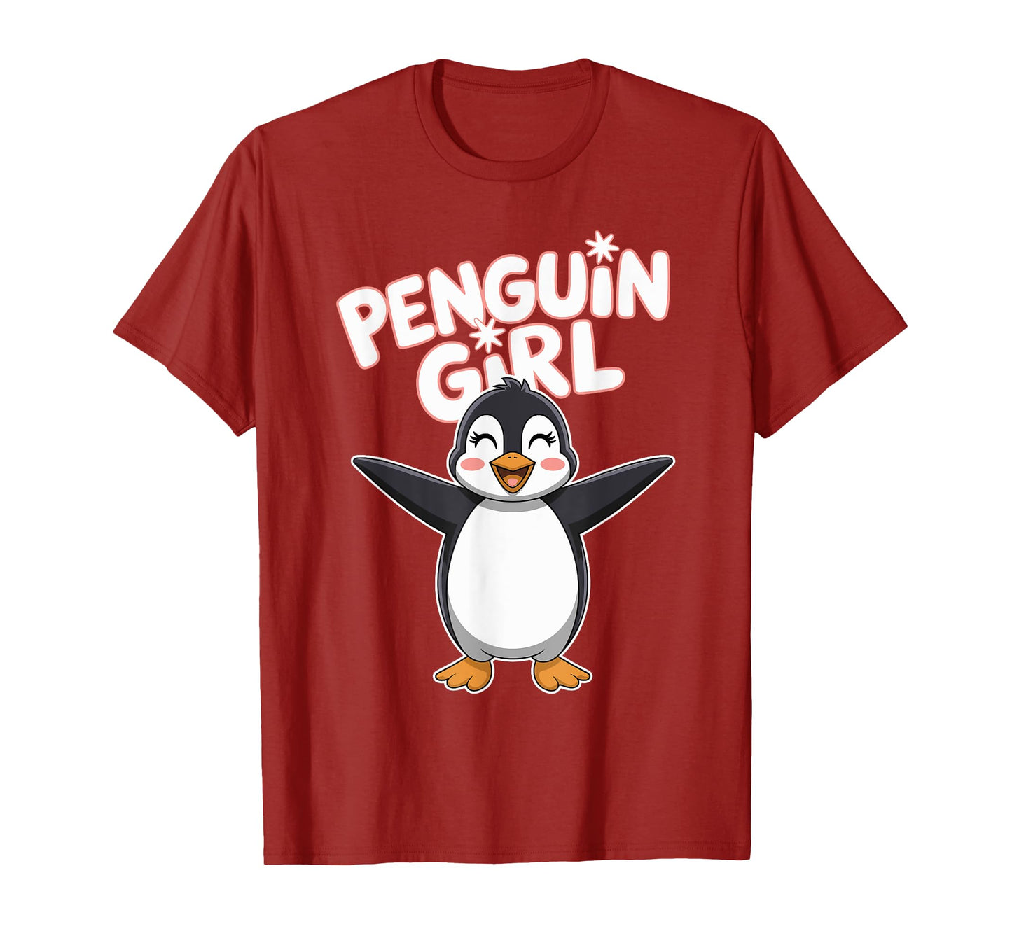 Penguin Girl | Womens Penguin Apparel | Kids Girls Penguin T-Shirt
