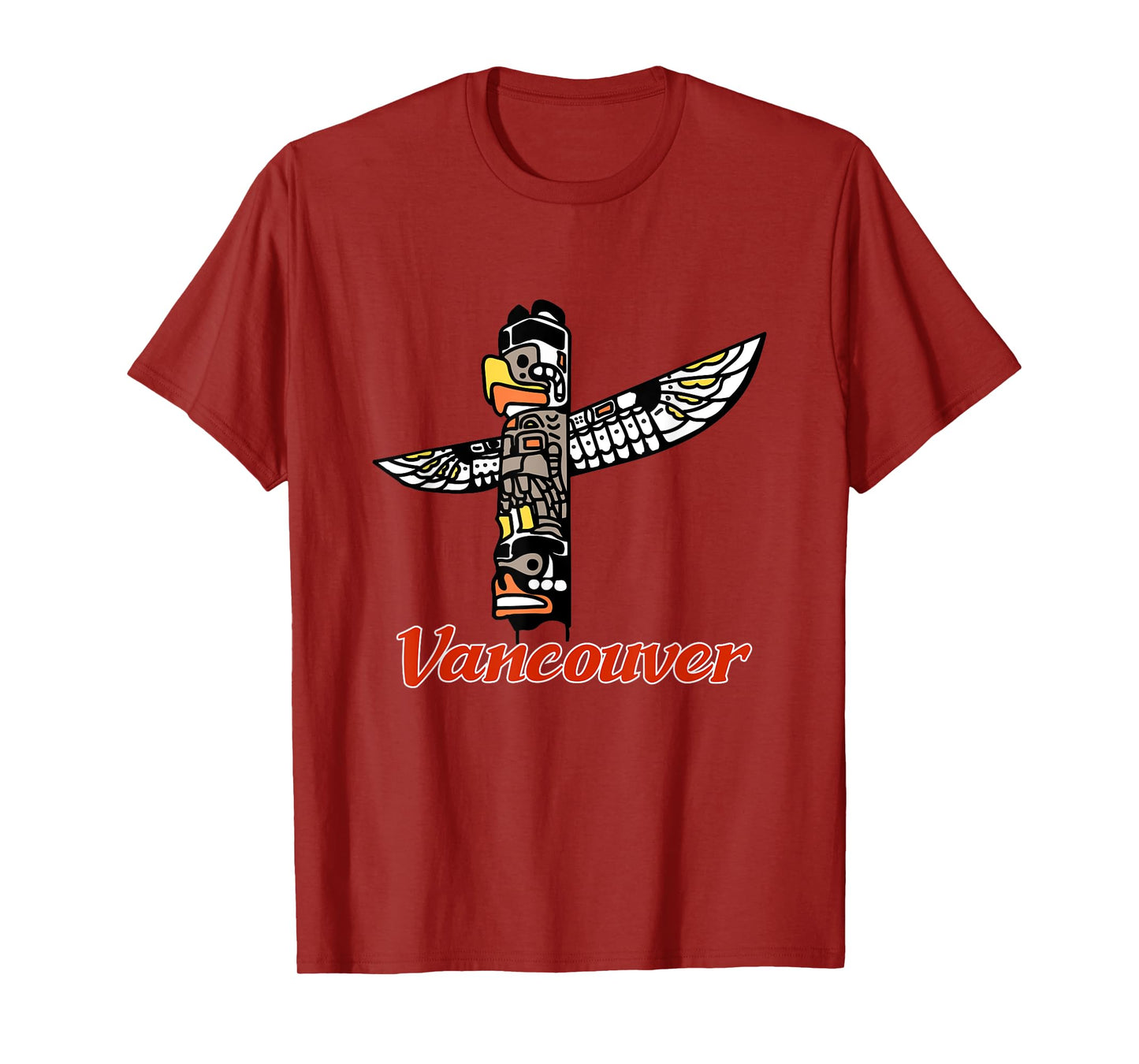 British Columbia Totem Pole Vancouver Canada Stanley Park T-Shirt