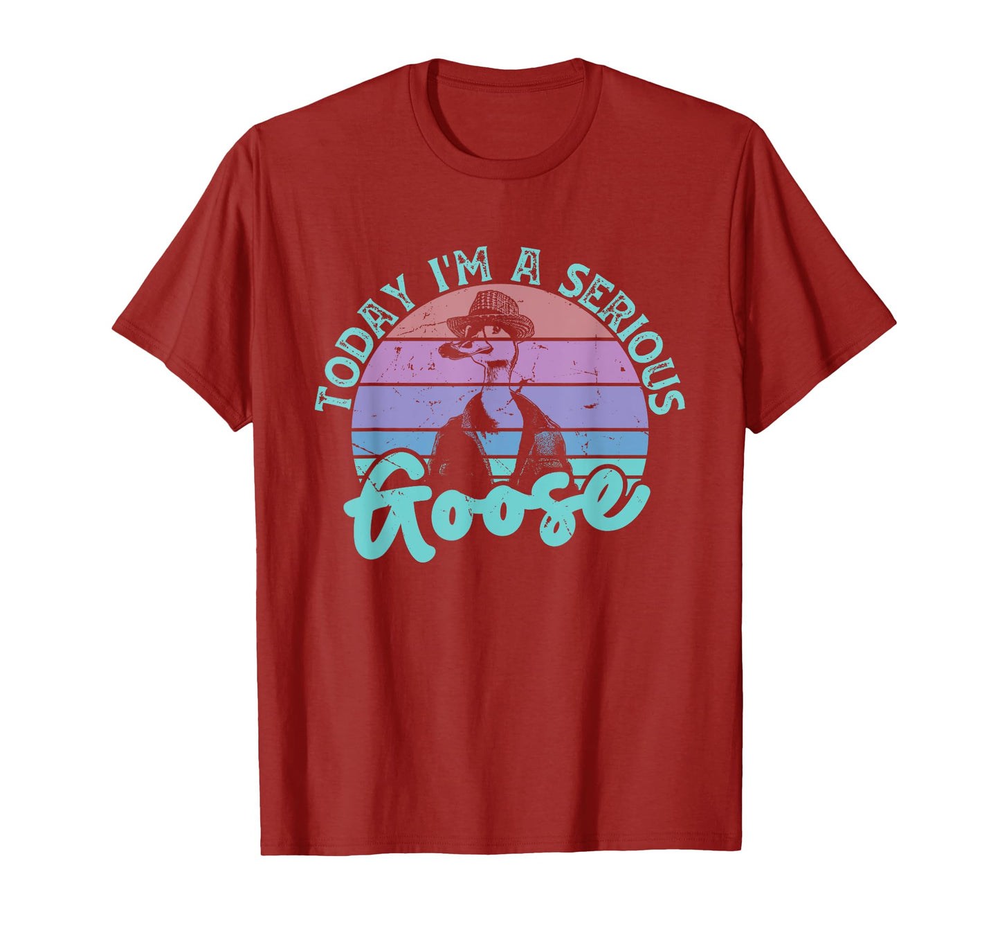 Today I'm a Serious Goose Funny Bird Quote Men Women Kids T-Shirt
