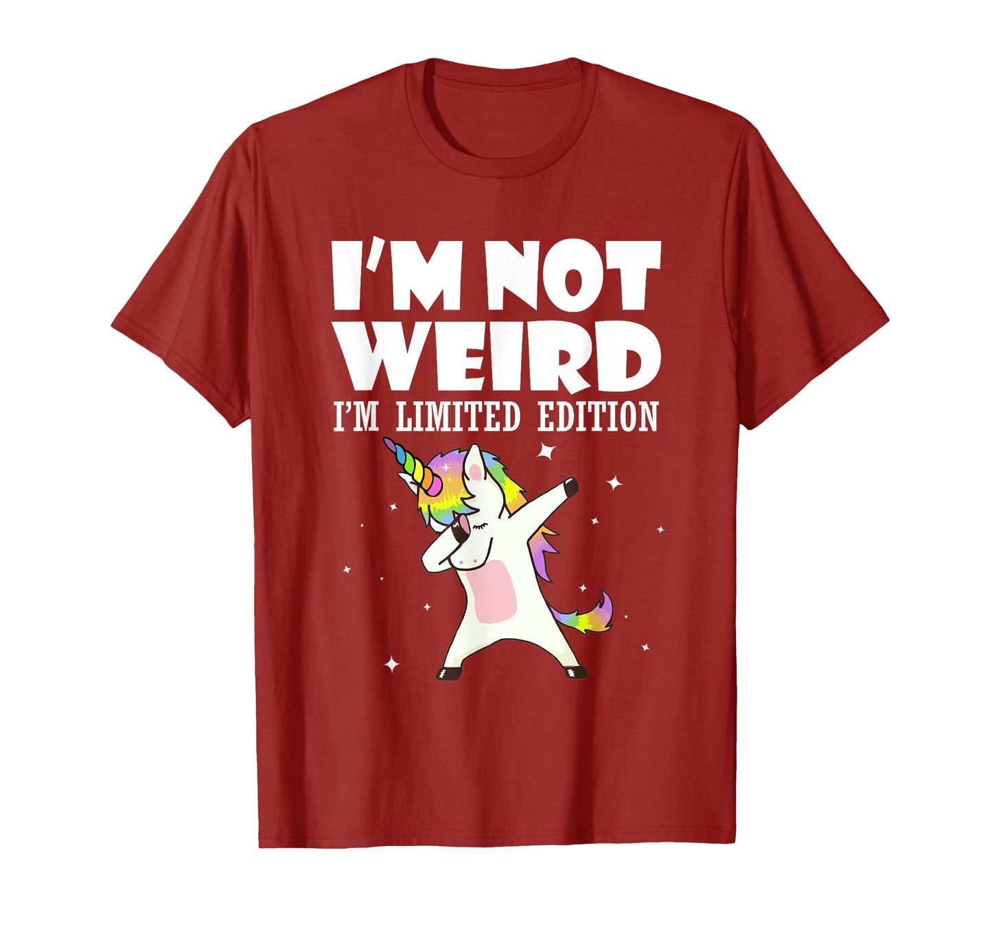 I'm Not Weird I'm Limited Edition Unicorn T-Shirt